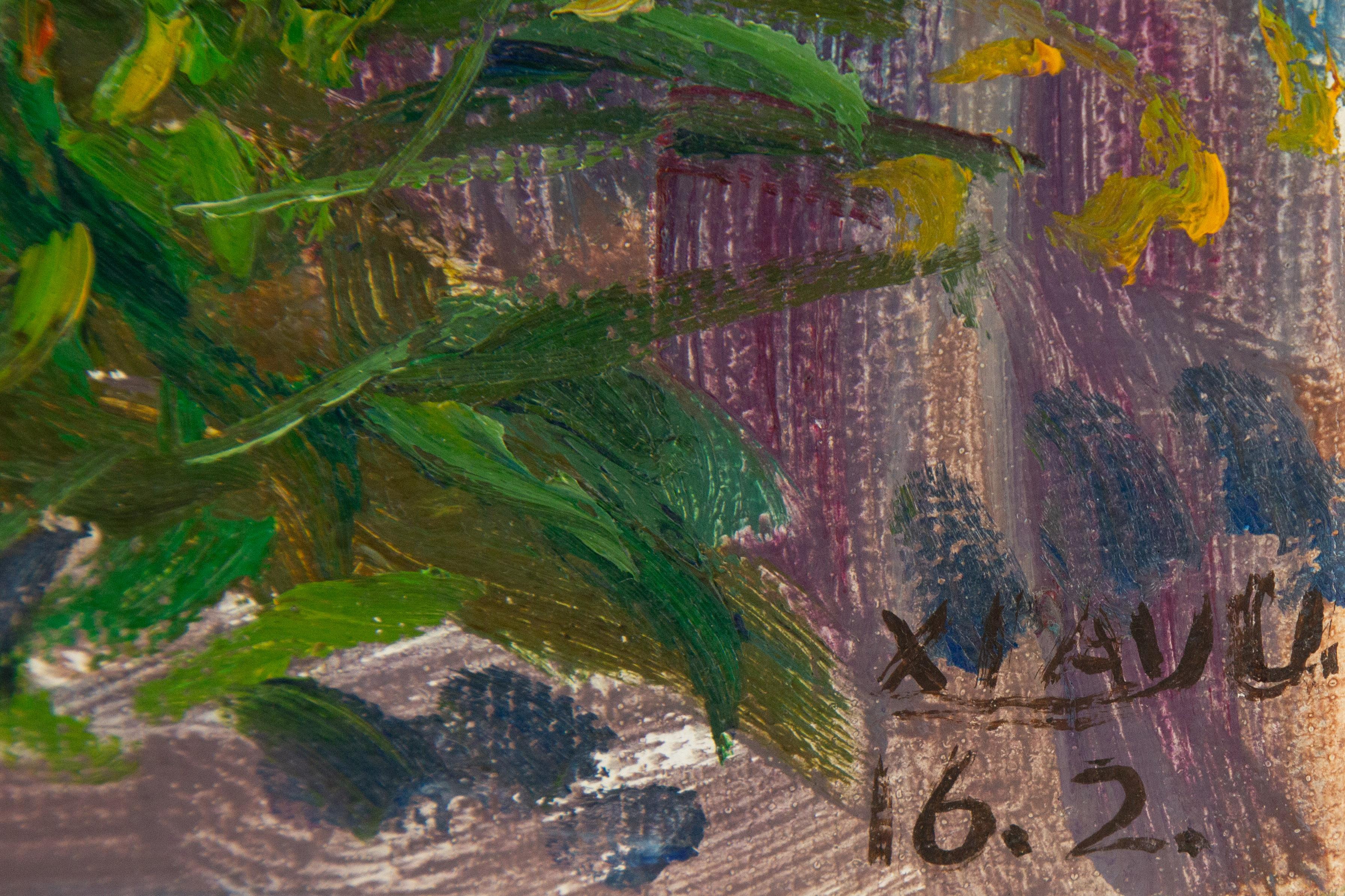 Yu Xia Impressionist Original Ölgemälde 