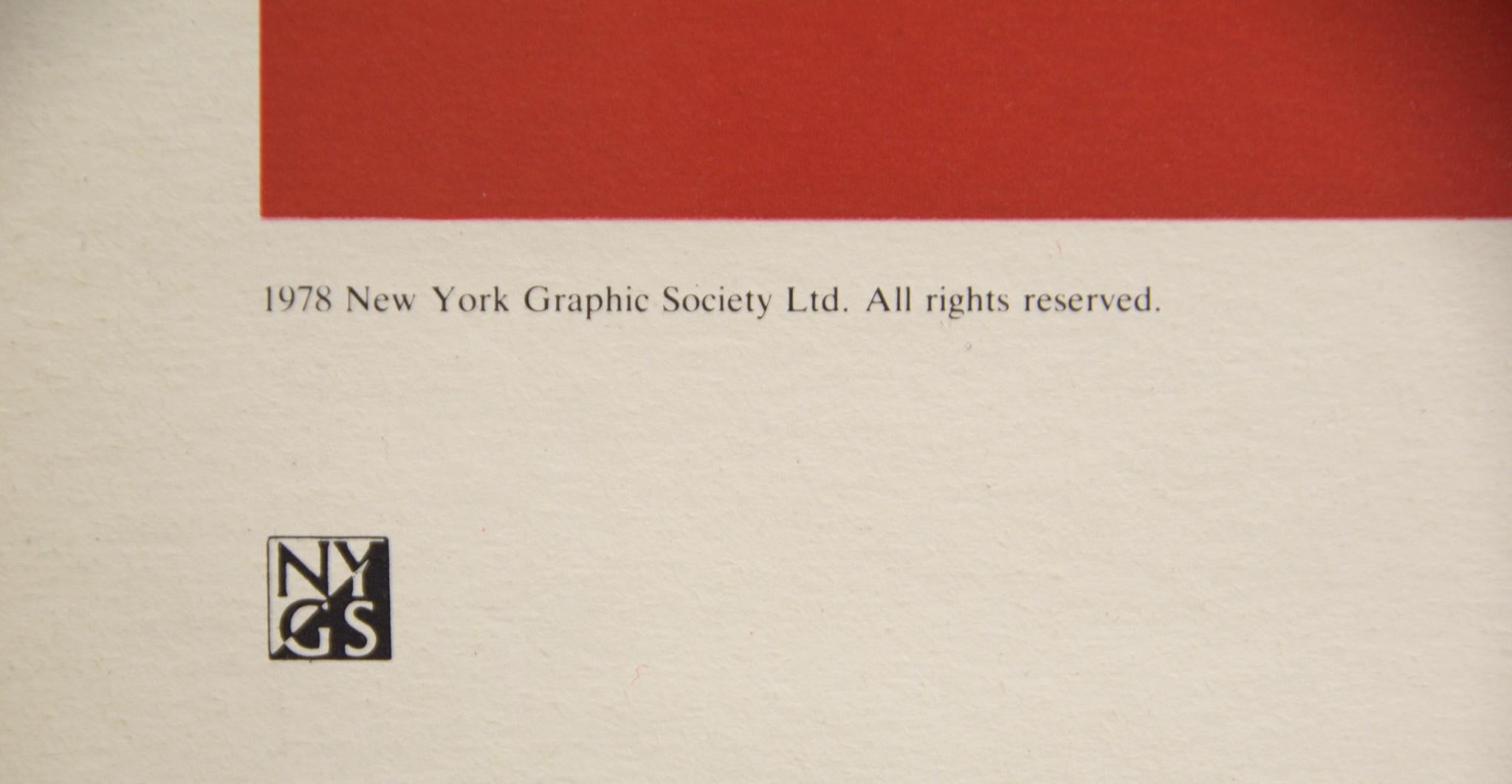 Published By New York Graphic Society
Printed In 1978
In Good Condition
Measures 39 x 17.5 in.