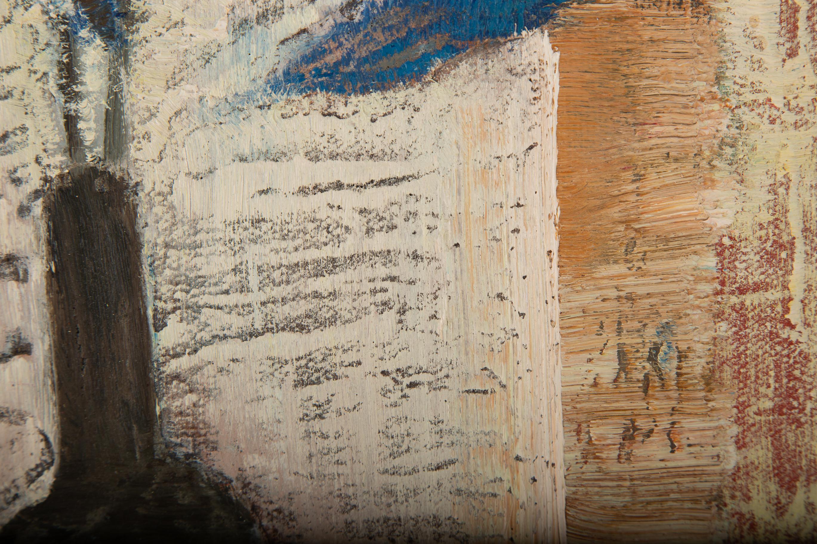 Yu Zhang Abstraktes Original Ölgemälde auf Leinwand „Creation“ im Angebot 6
