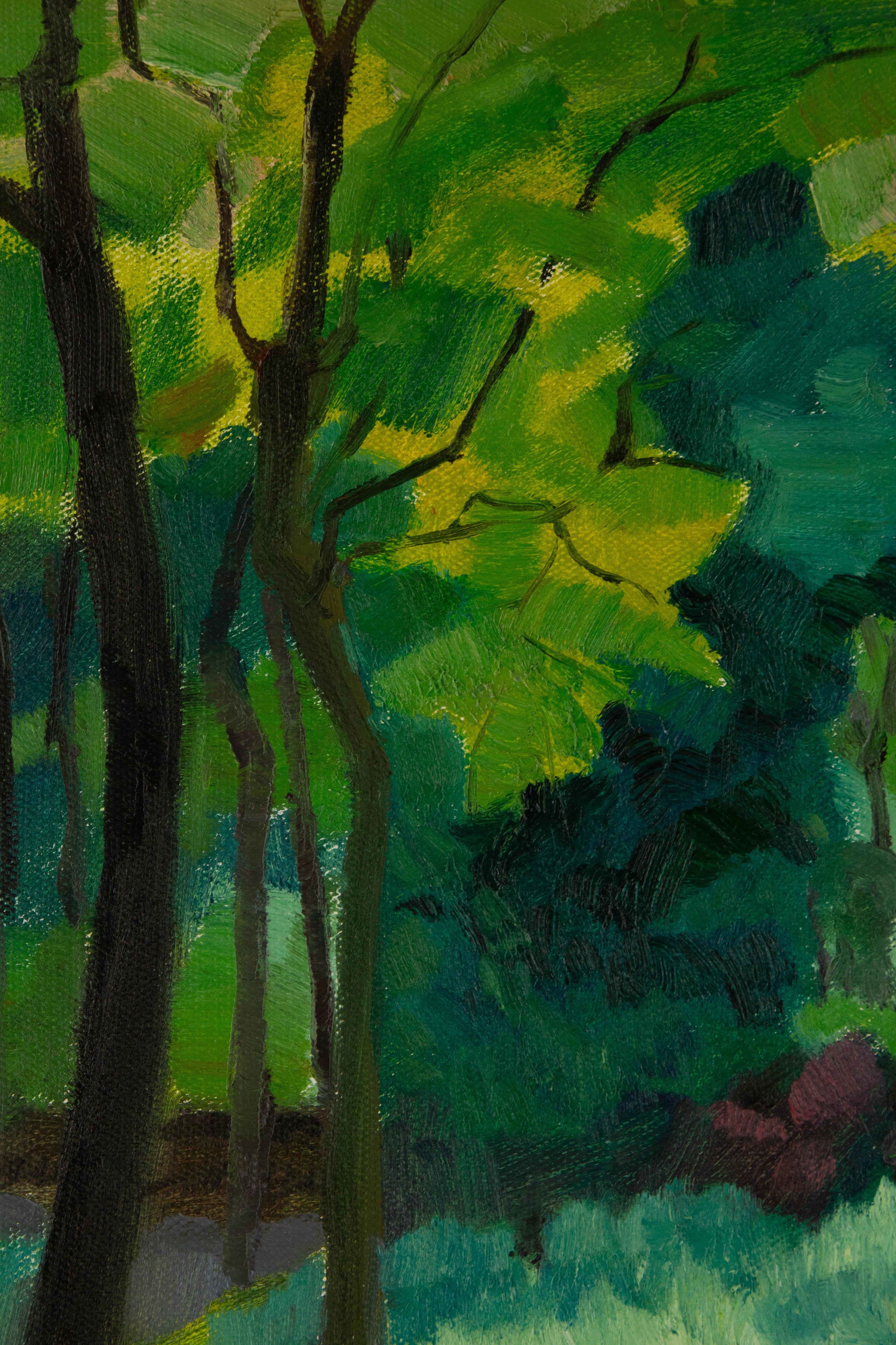 Yu Zhang Contemporary Original Oil Painting 