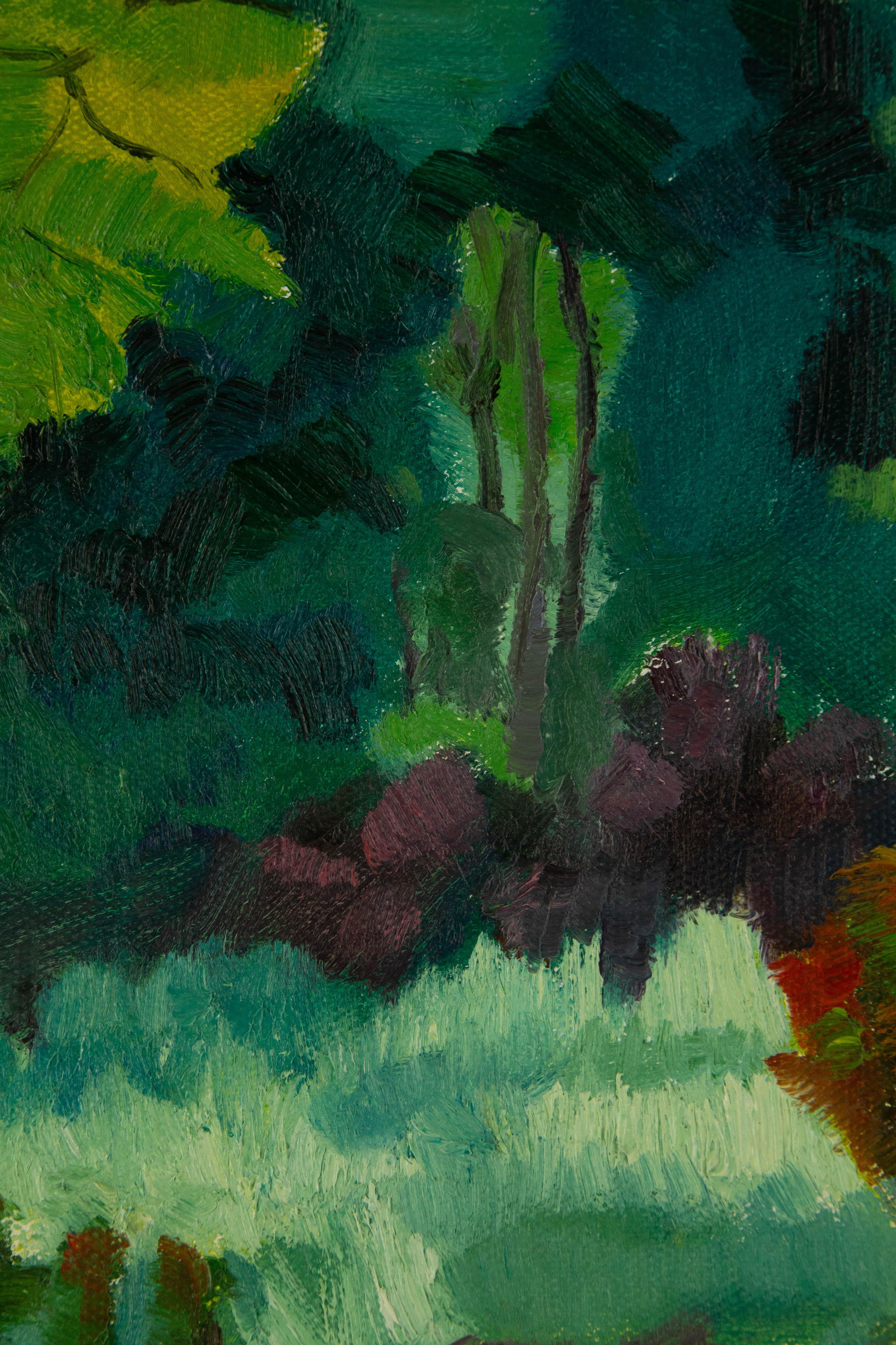 Yu Zhang Contemporary Original Oil Painting 
