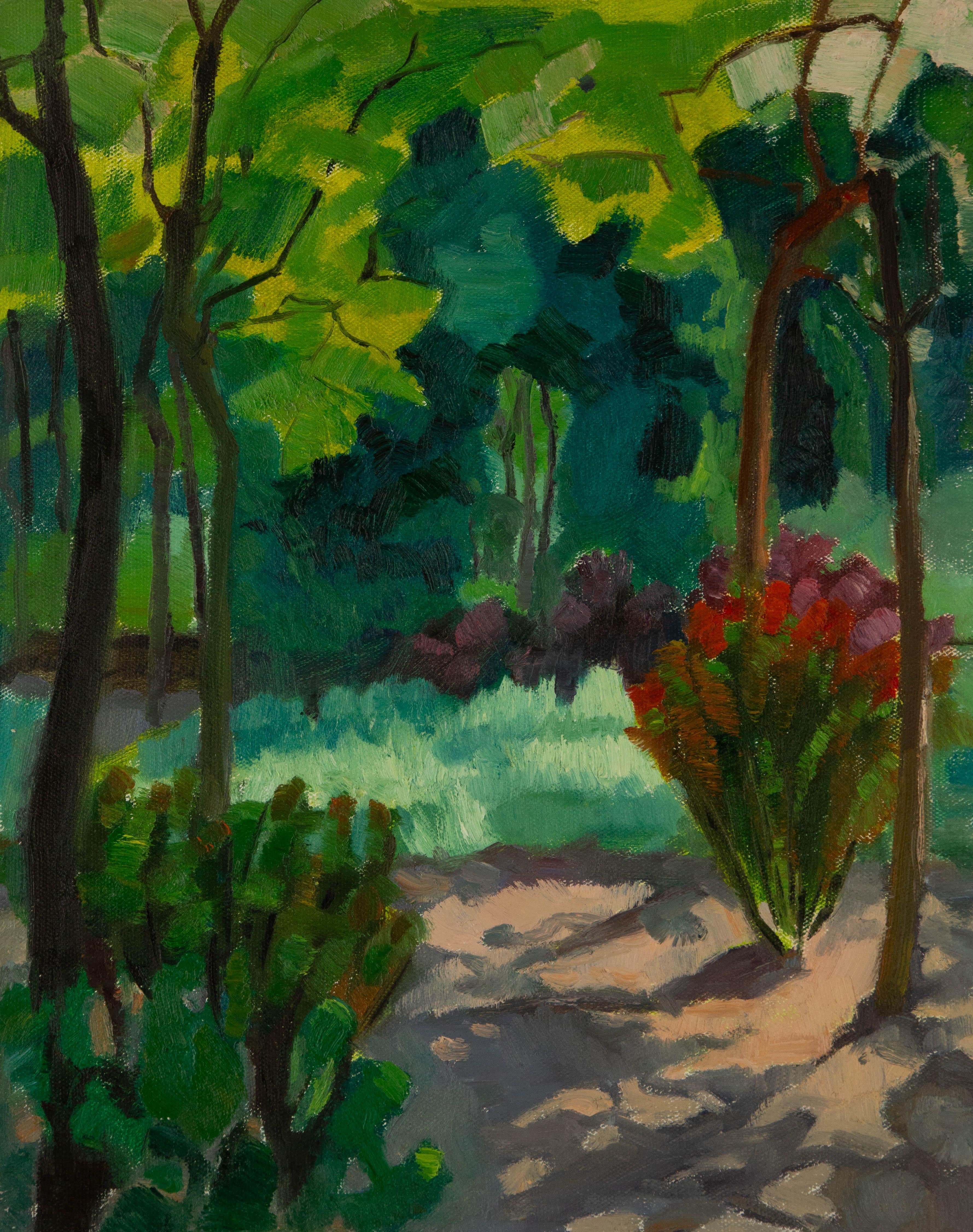 Title: Summer II
Medium: Oil on canvas
Size: 19 x 15 inches
Frame: Framing options available!
Condition: The painting appears to be in excellent condition.
Note: This painting is unstretched
Year: 2015
Artist: Yu Zhang
Signature: Signed
Signature