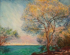 Yuan Chen Paisaje Original Óleo Sobre Lienzo "Luz Y Sombra"