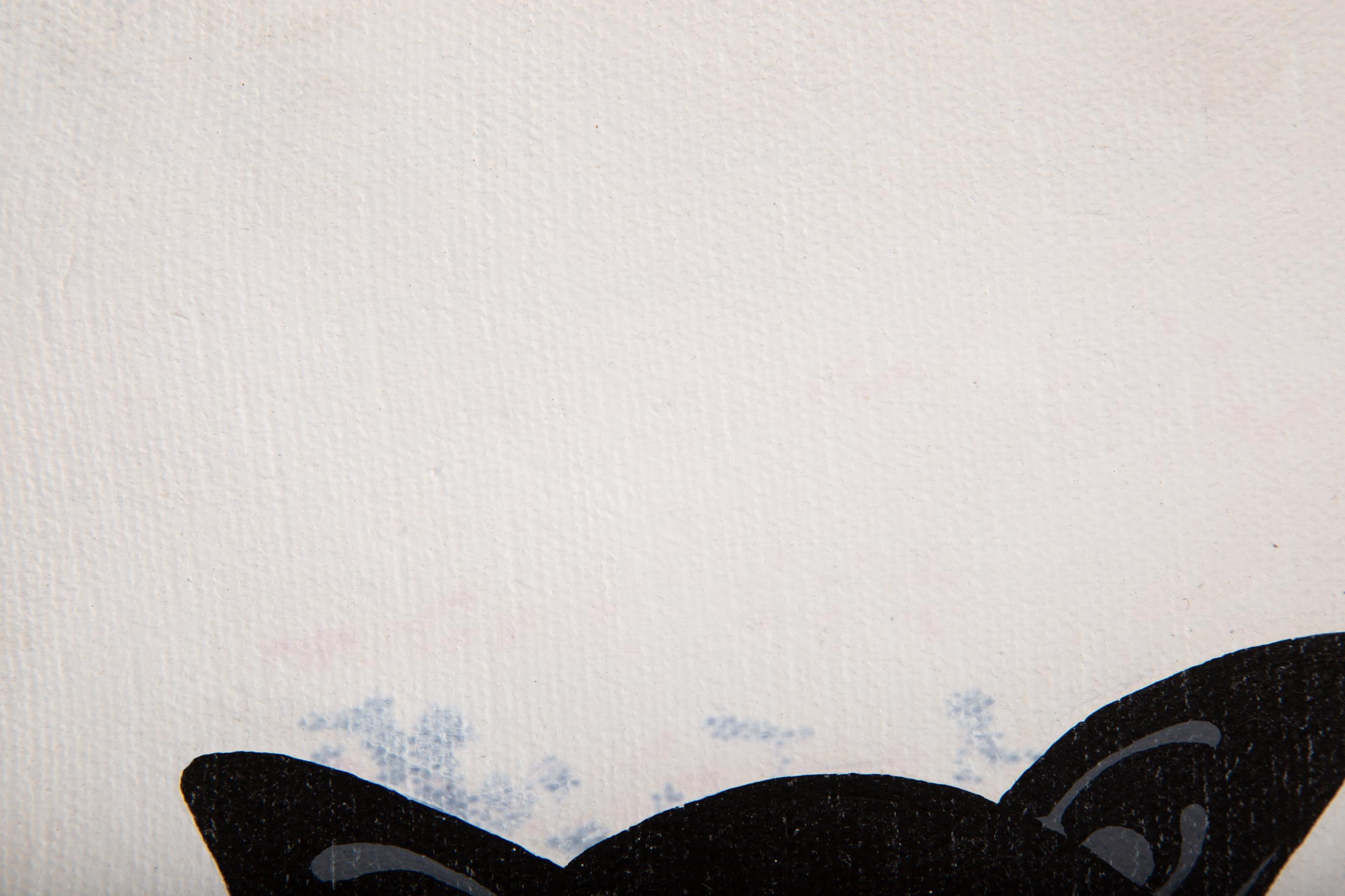 Yuan Zhou Modernistisches Original Acryl auf Leinwand „Doudou“ von Yuan Zhou im Angebot 2