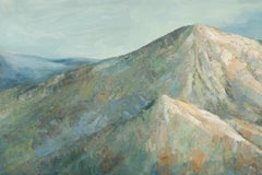 YuanWei Zhu Impressionist Original Oil Painting "The Soul of The Mountain"