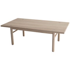 Table basse Yuba 106,7 cm par Sun at Six, table basse couleur chair en bois