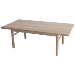 Yuba Coffee Table 42" by Sun at Six, Nude Coffee Table in Wood