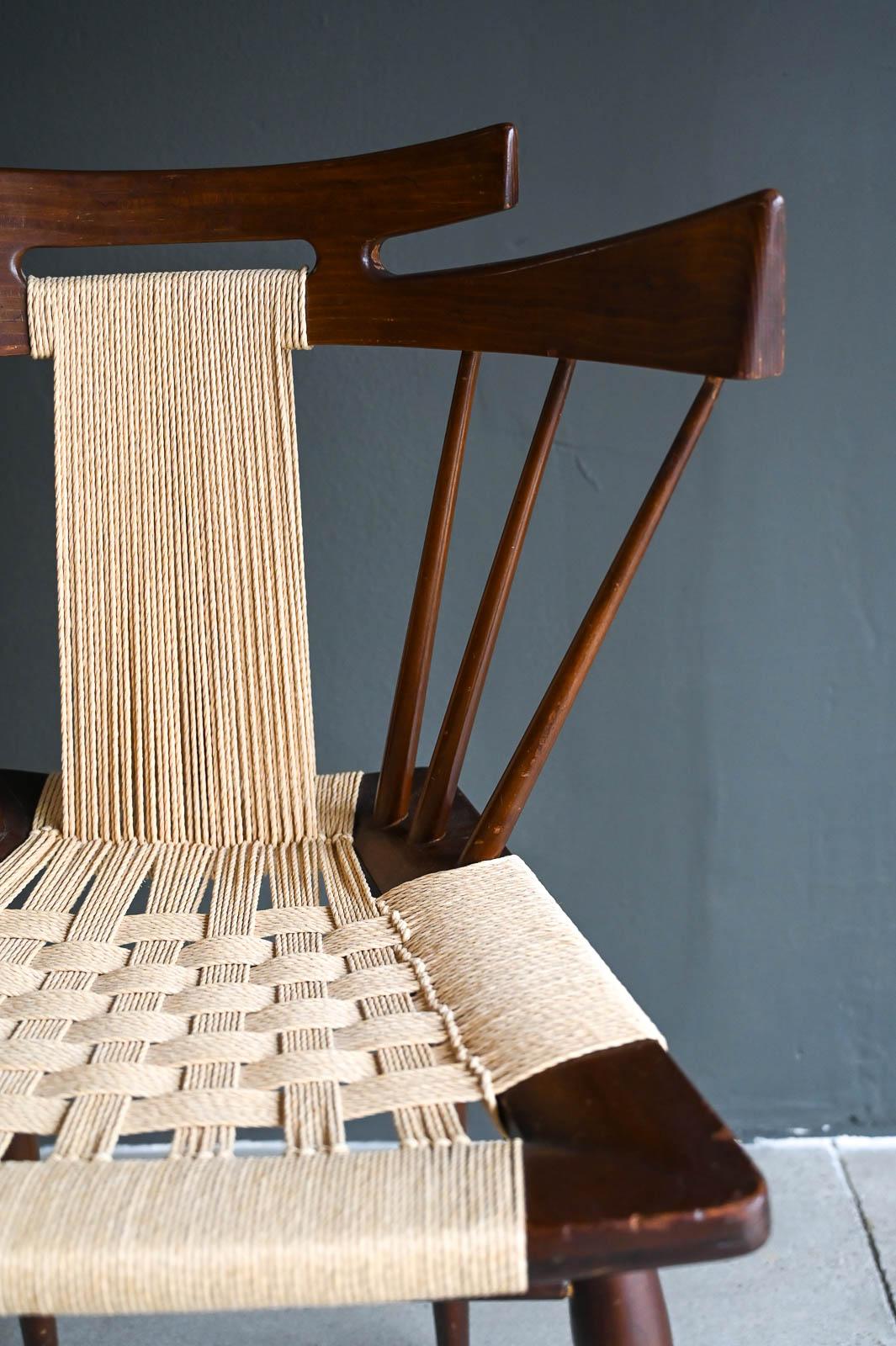 Yucatan Chair in Mahogany by Edmond Spence, ca. 1950 3