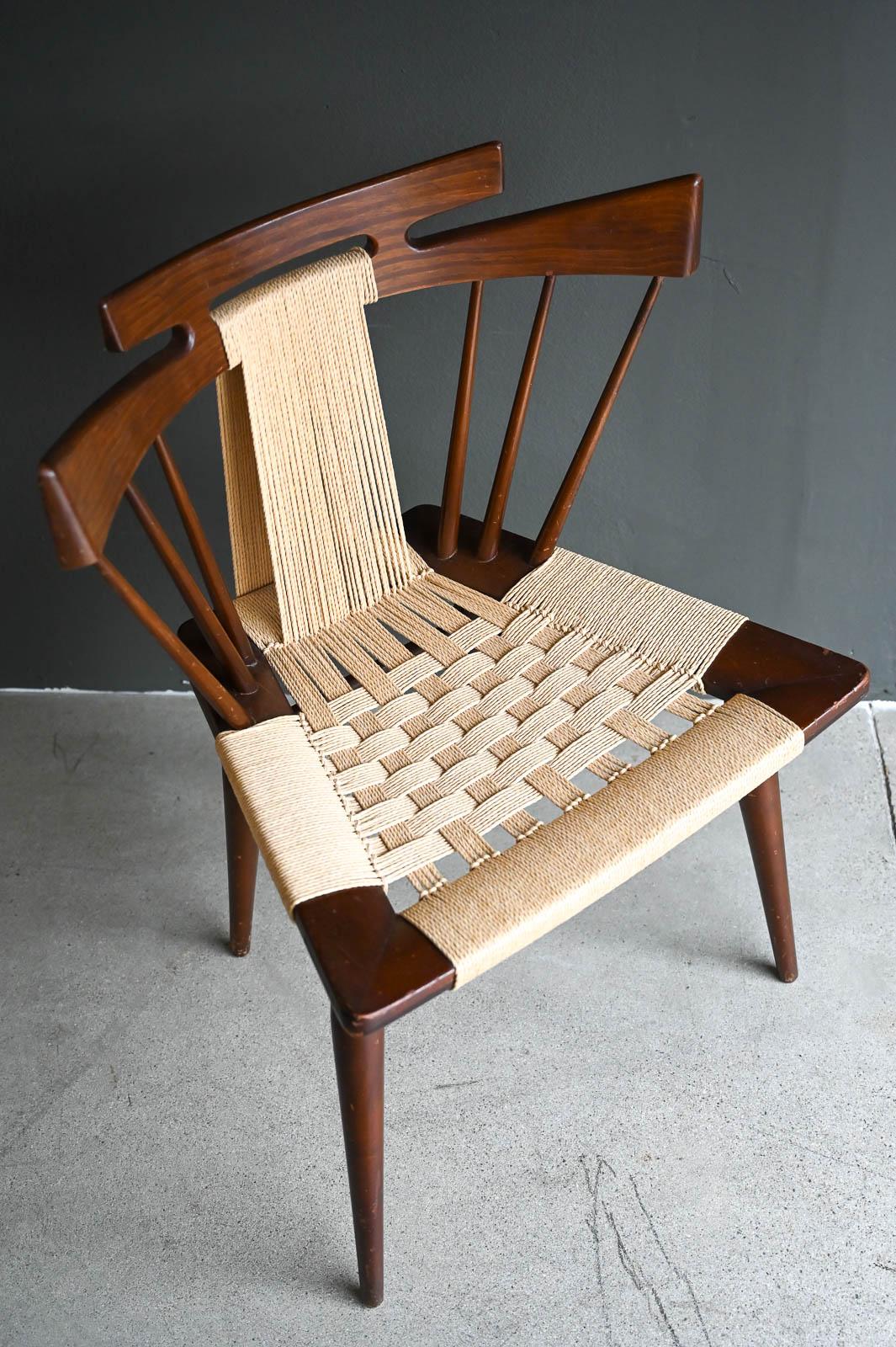 Yucatan Chair in Mahogany by Edmond Spence, ca. 1950 4
