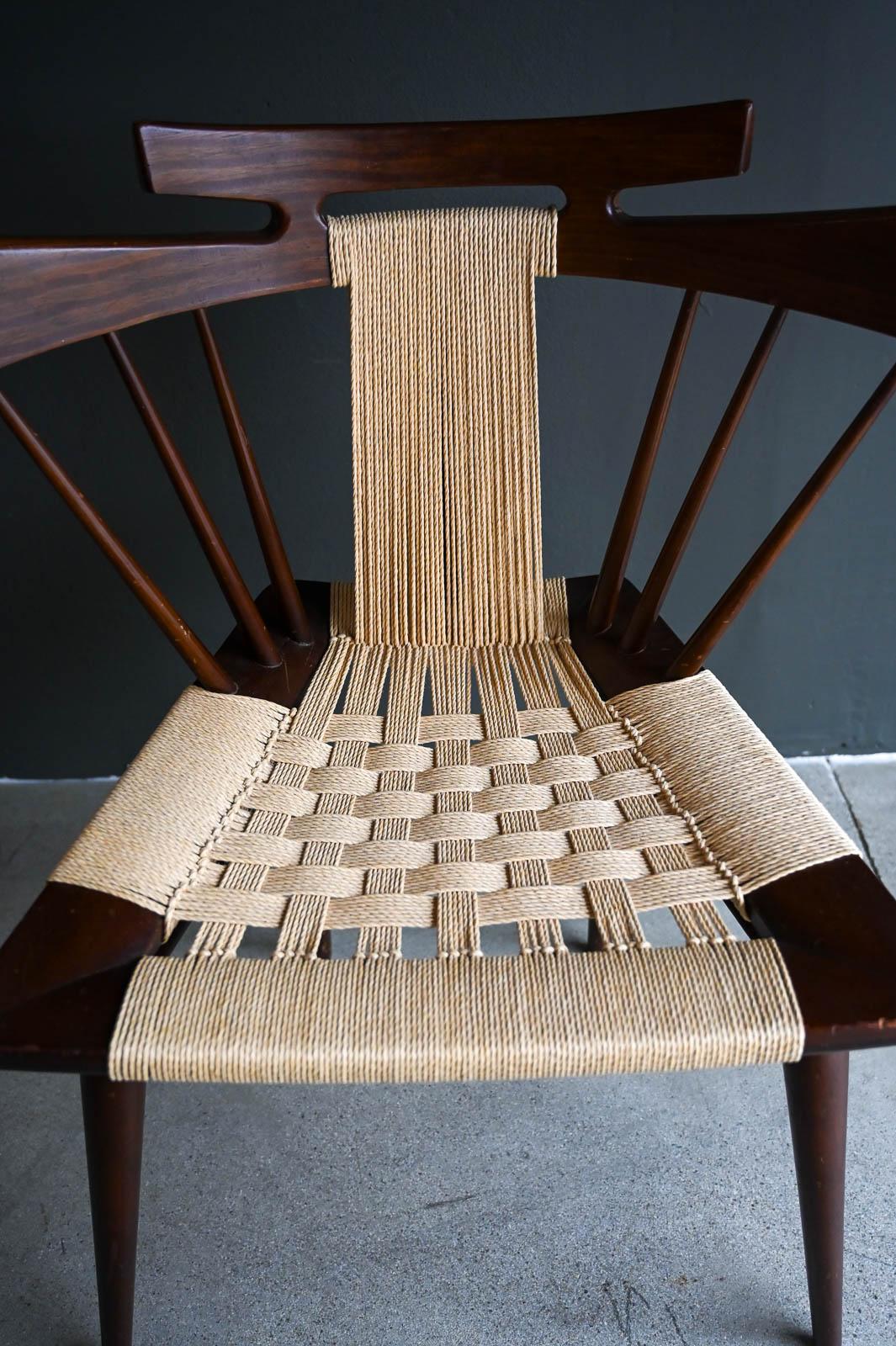 Yucatan Chair in Mahogany by Edmond Spence, ca. 1950 2