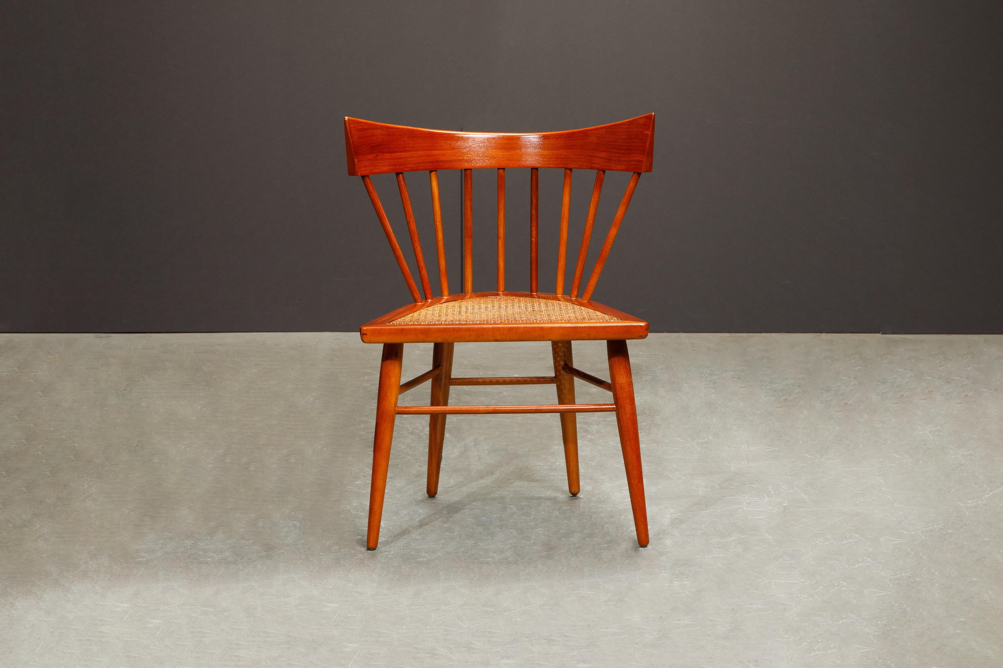 'Yucatan' Dining Chairs by Edmond Spence for Industria Mueblera, 1960s Signed For Sale 2