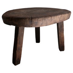 Yucatan Rustic Side Table, Circa 1970
s