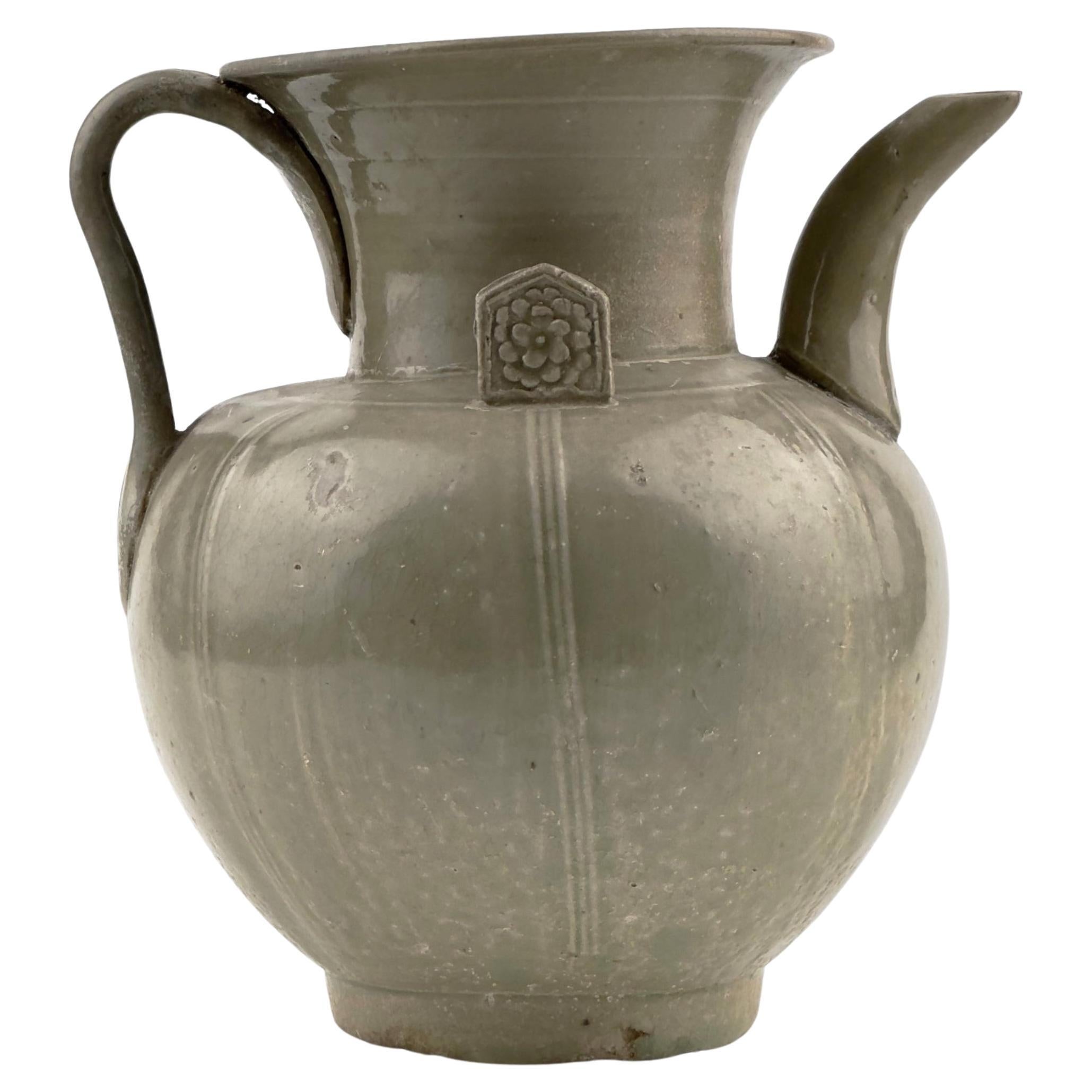 Yue Celadon Ewer, Late Tang-Northern Song Dynasty