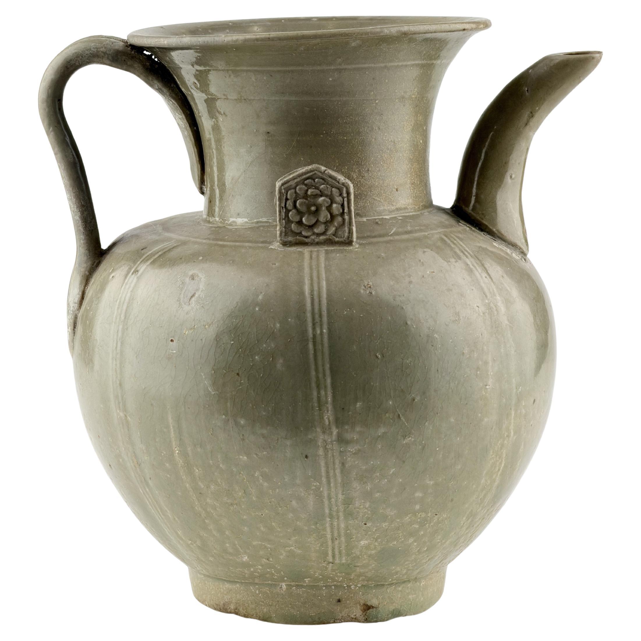 Yue Celadon Ewer, Late Tang-Northern Song Dynasty