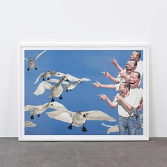 Big Swans - Contemporary, 21st Century, Lithograph, Limited Edition, Chinese