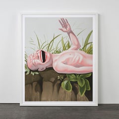 Hero Here - Contemporary, 21st Century, Lithograph, Limited Edition, Chinese