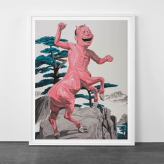 Pine Tree - Contemporary, 21st Century, Lithograph, Limited Edition, Chinese