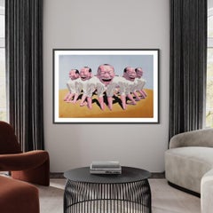 Used Sheep Herd - Contemporary, 21st Century, Lithograph, Limited Edition, Chinese