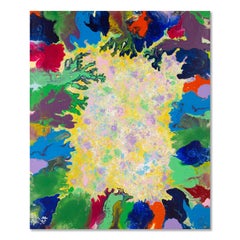 Yue Yang Abstraktes Original Acryl auf Leinwand „quare“ „Square“