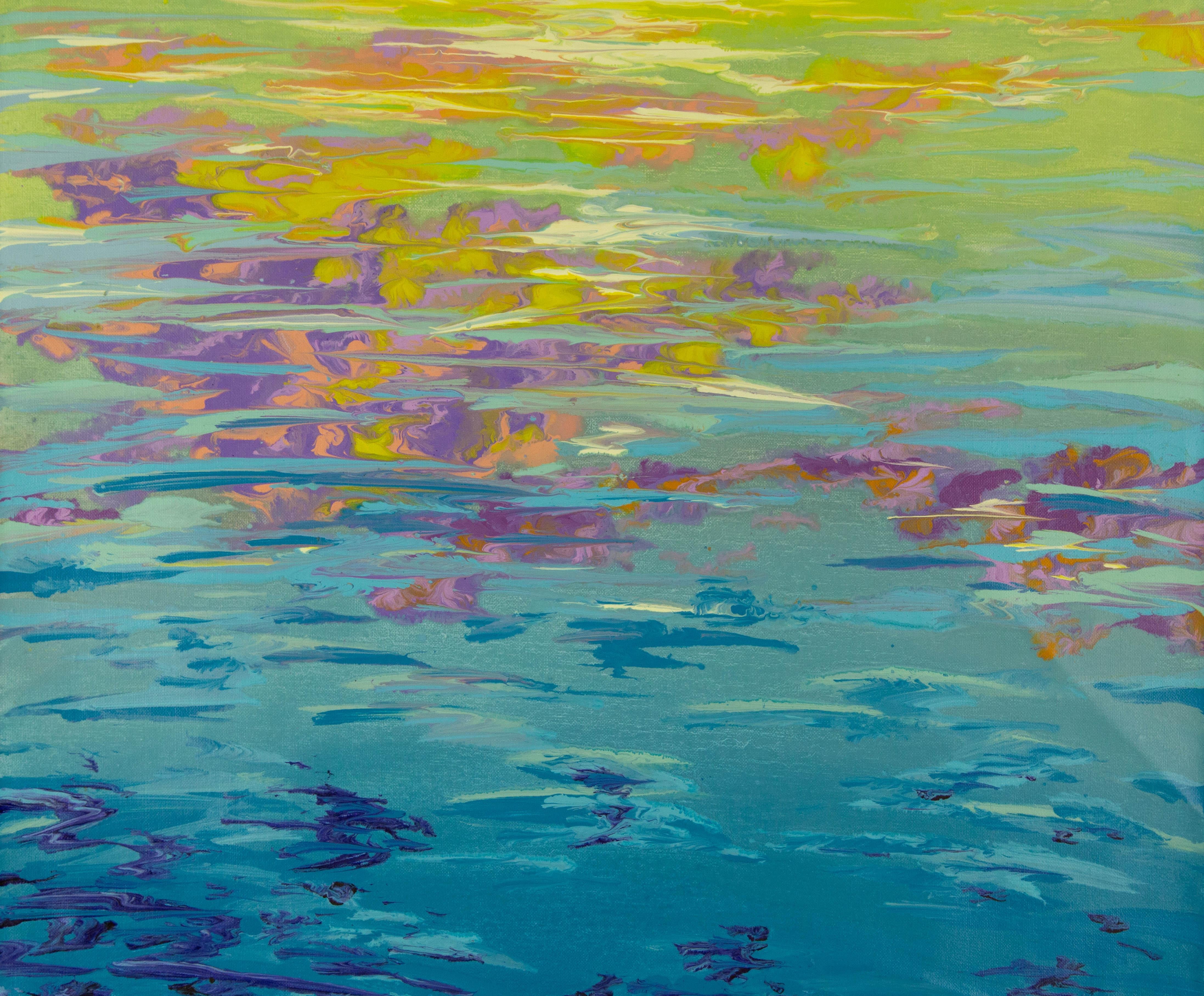  Titel: Wasserstudie II
 Medium: Öl auf Leinwand
 Größe: 19 x 23 Zoll
 Rahmen: Einrahmungsmöglichkeiten vorhanden!
 Zustand: Das Gemälde scheint in ausgezeichnetem Zustand zu sein.
 Hinweis: Dieses Gemälde ist nicht aufgespannt.
 Jahr: 2016
