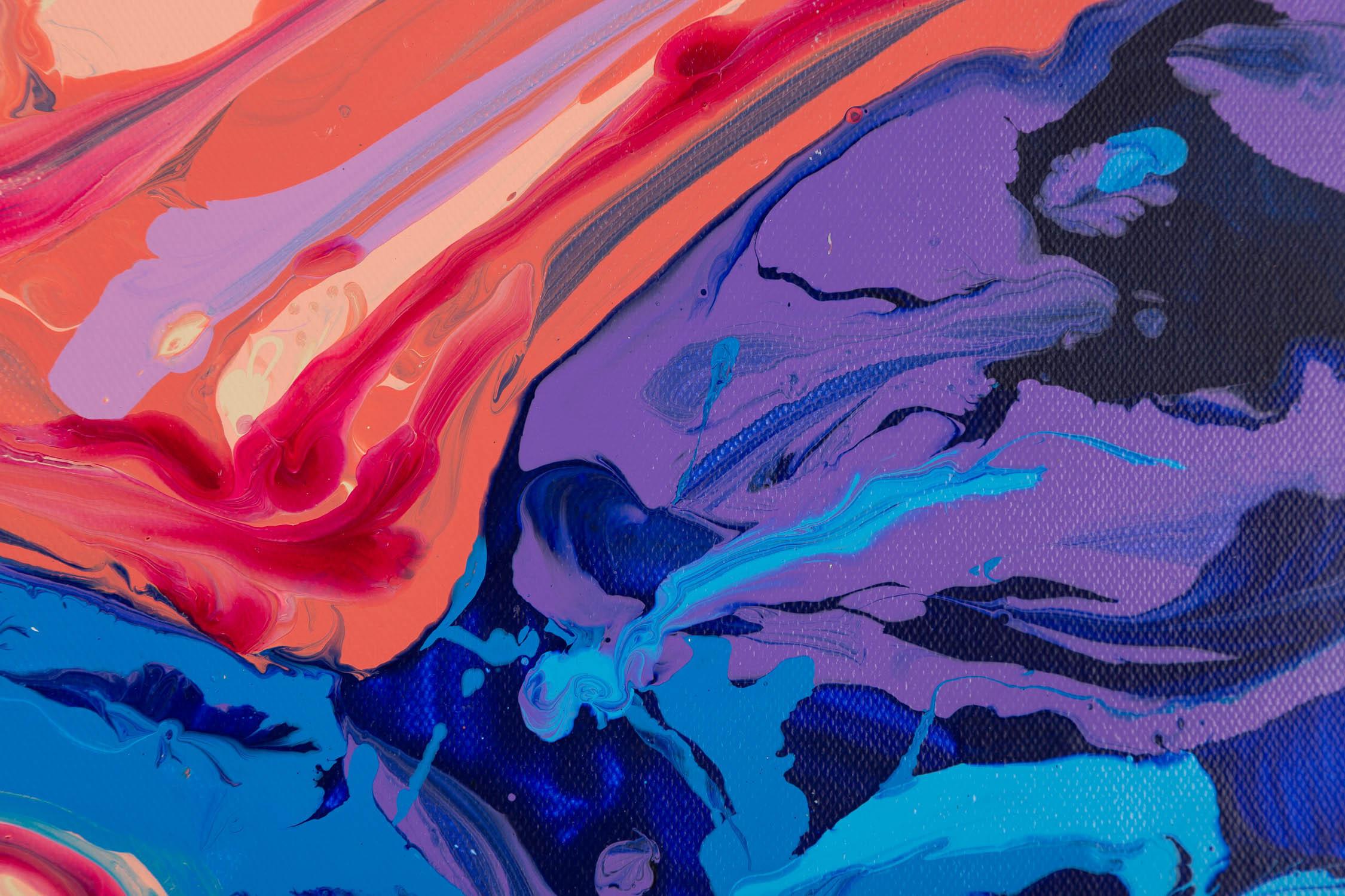 Yue Yang Impressionist Original Acrylic On Canvas 
