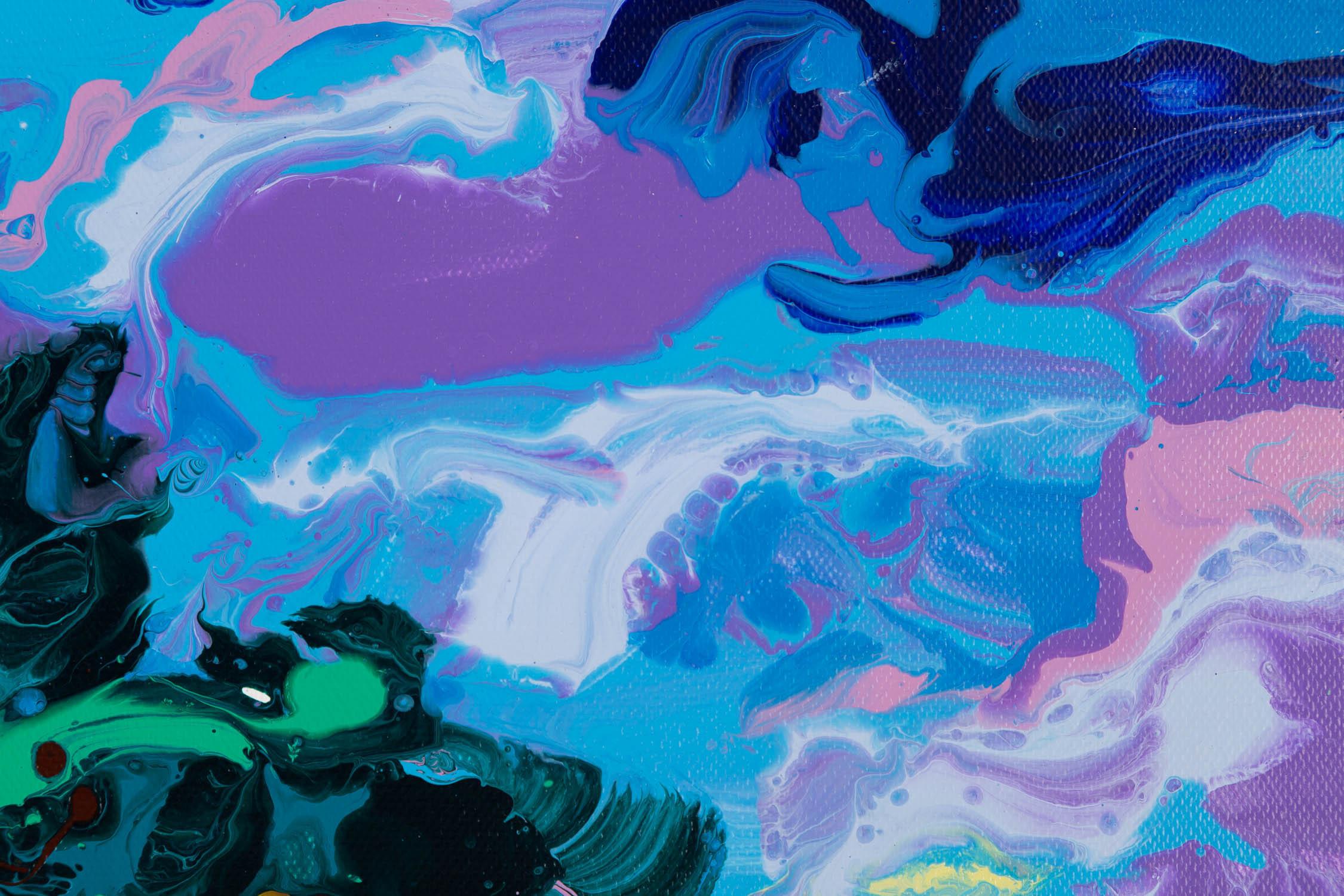 Yue Yang Impressionist Original Acrylic On Canvas 
