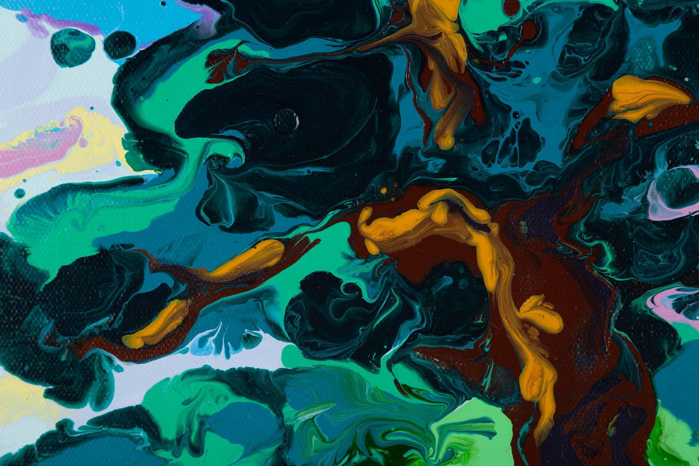 Yue Yang Impressionist Original Acrylic On Canvas 