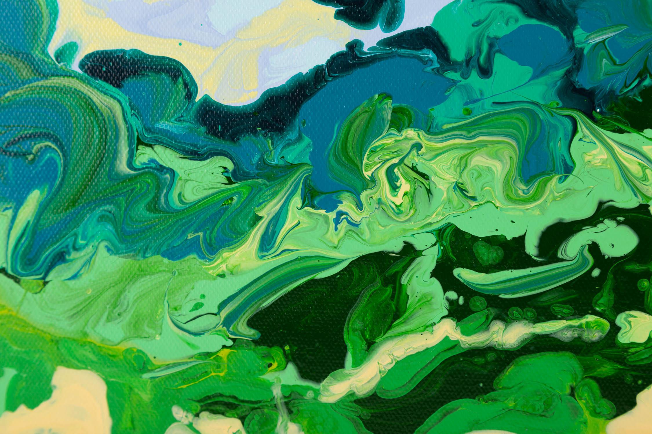Yue Yang Impressionist Original Acrylic On Canvas 