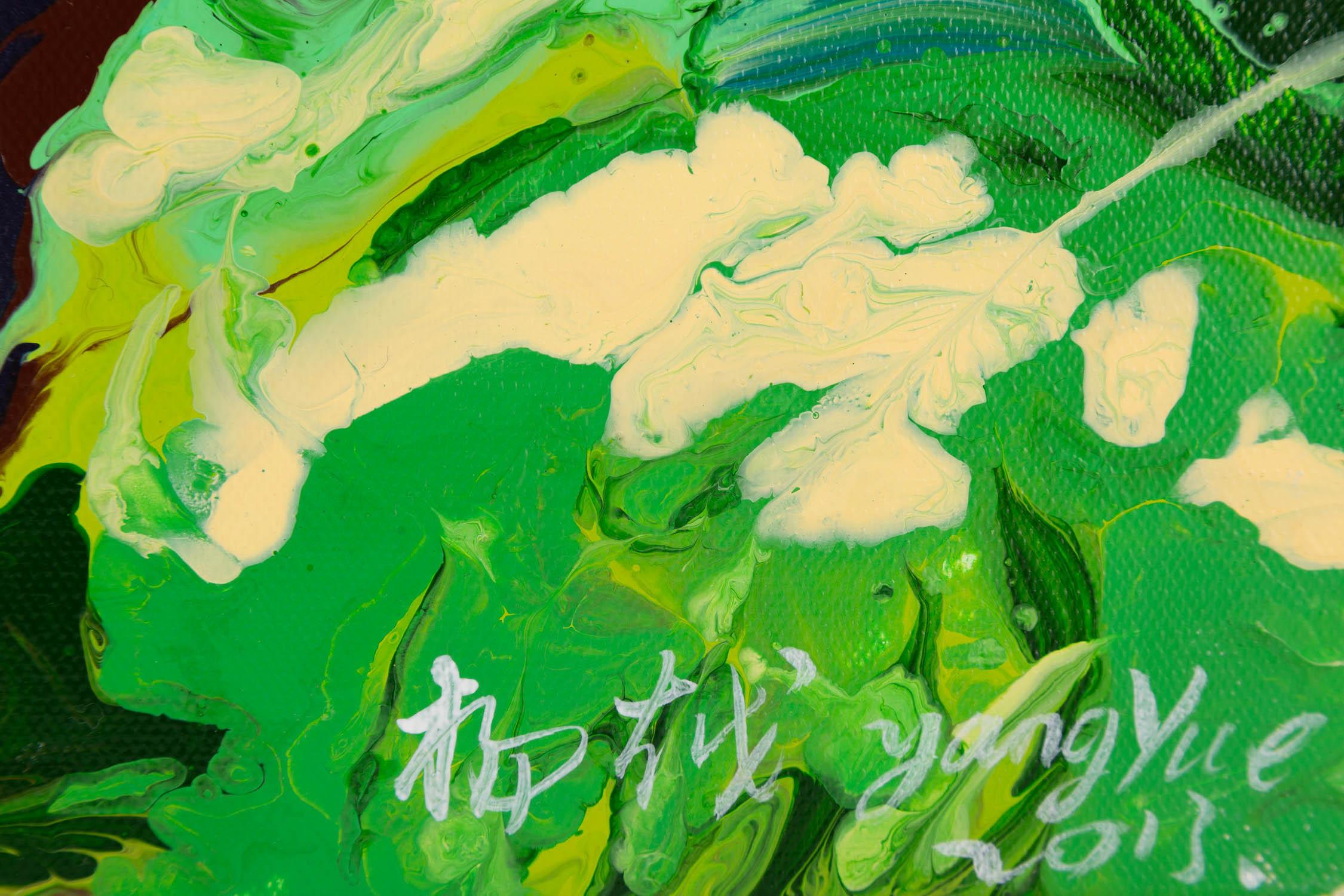 Yue Yang Impressionist Original Acrylic On Canvas 