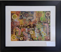 Upcycle #1 Celebration, Painting, Oil on Canvas