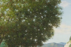 Yuehui Zhang Landscape Original Oil On Canvas "Autumn Colors"