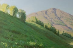 Yuehui Zhang Landscape Original Oil On Canvas "Towards Where Afar"