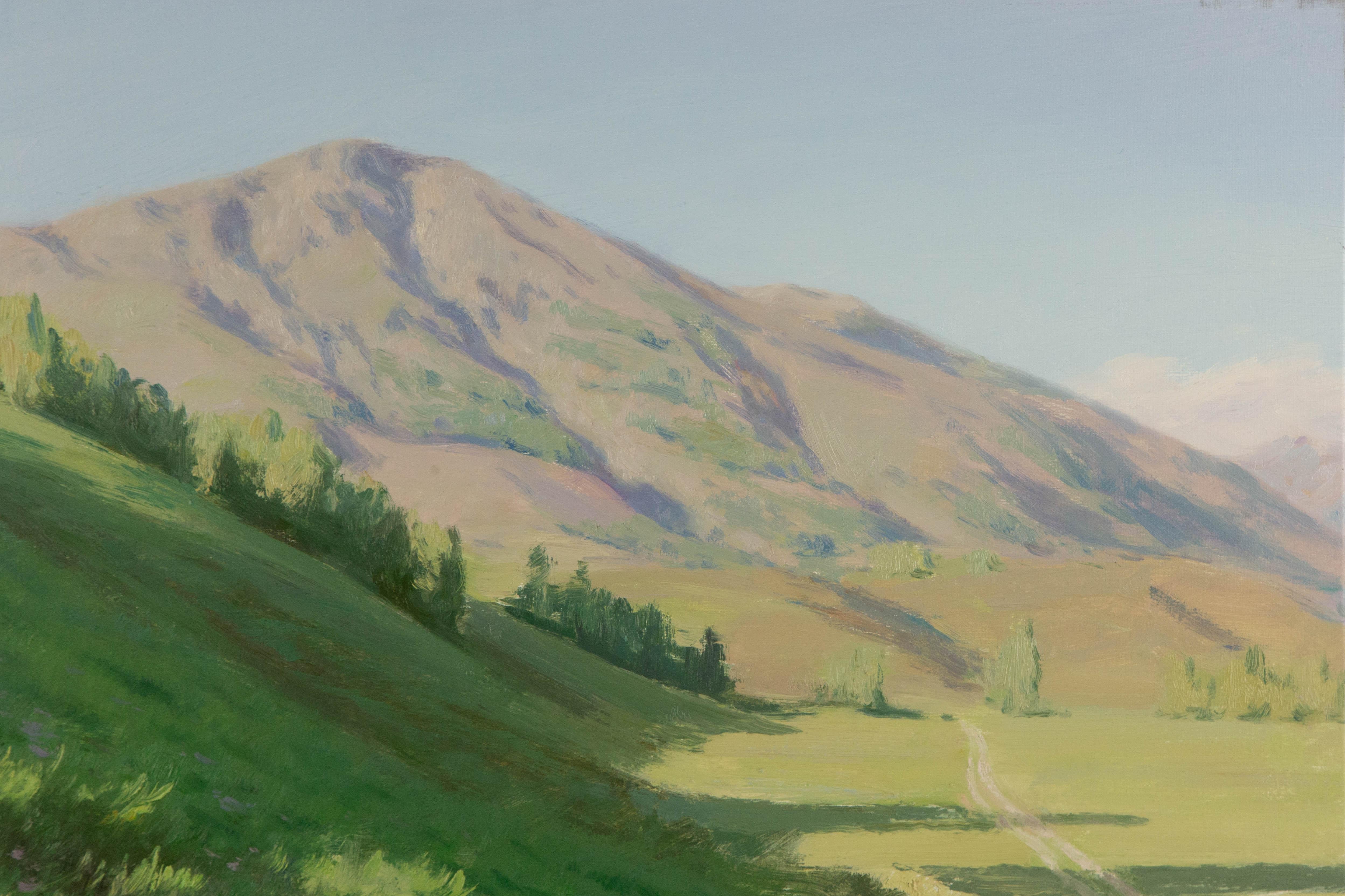 Yuehui Zhang Landschaft Original Öl auf Leinwand 