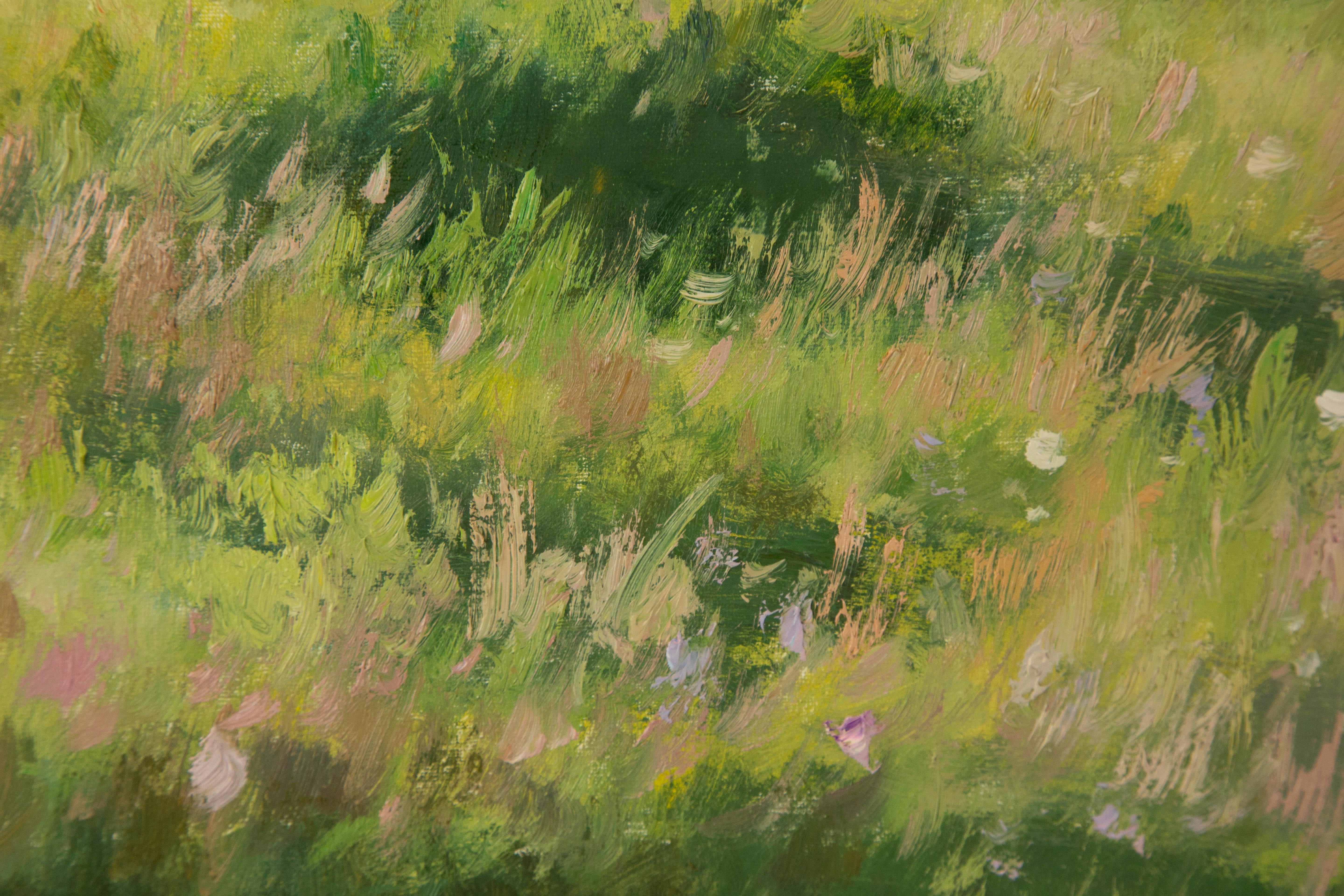 Yuehui Zhang Landschaft Original Öl auf Leinwand 