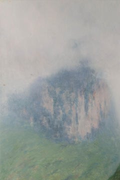 YueHui Zhang Landscape Original Oil On Canvas "View Of JiangNan I"