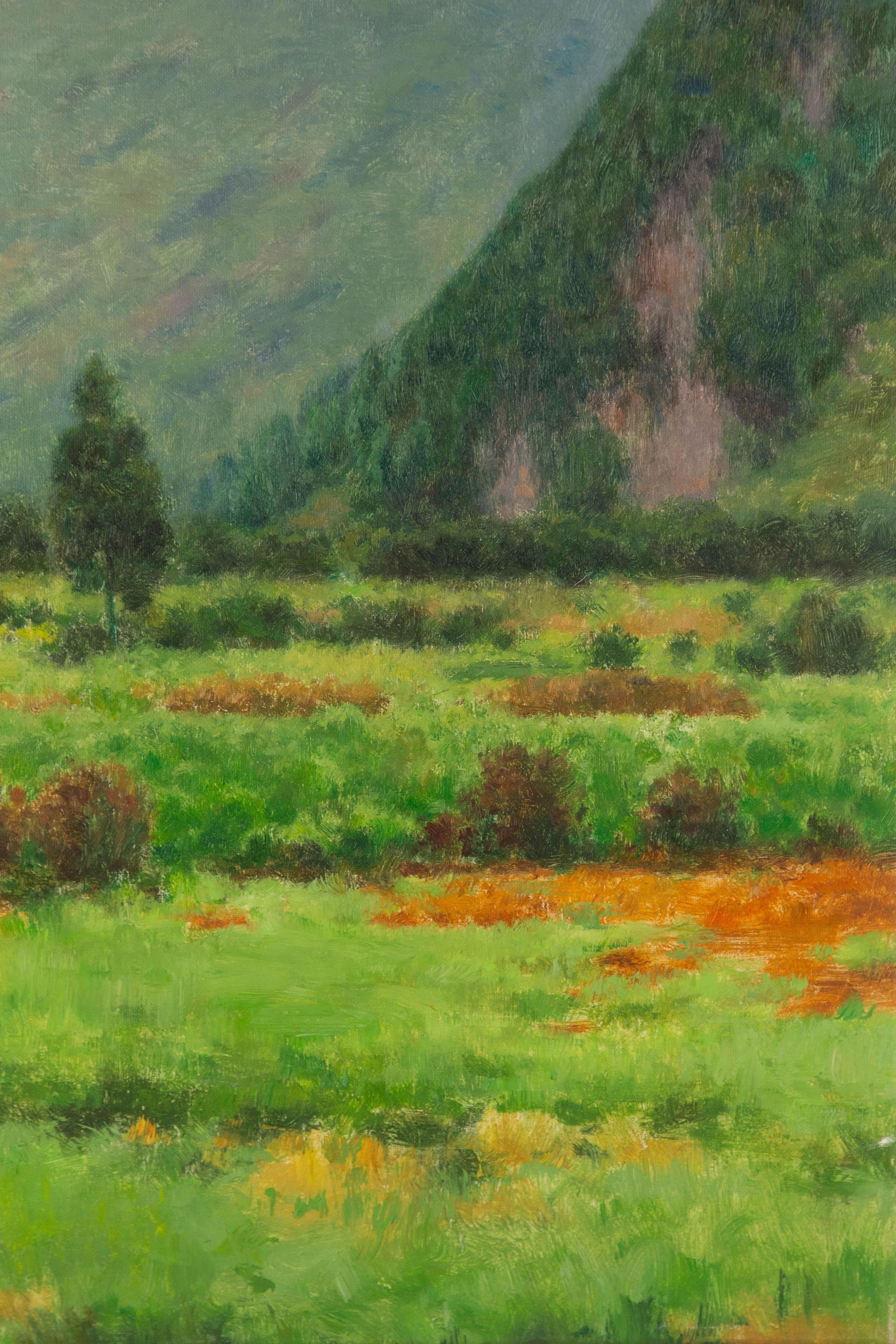 YueHui Zhang Landscape Original Oil On Canvas 