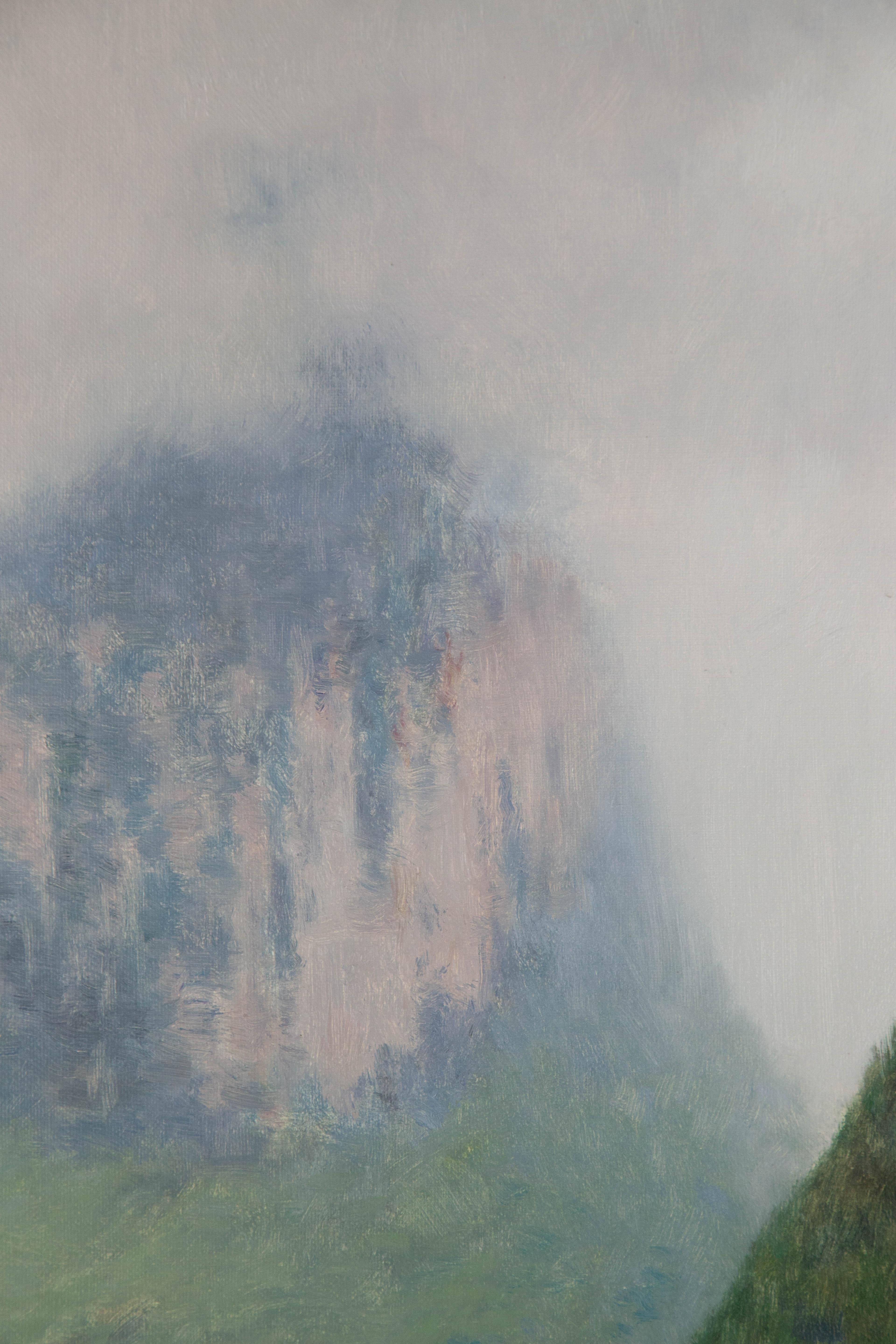 YueHui Zhang Landscape Original Oil On Canvas 