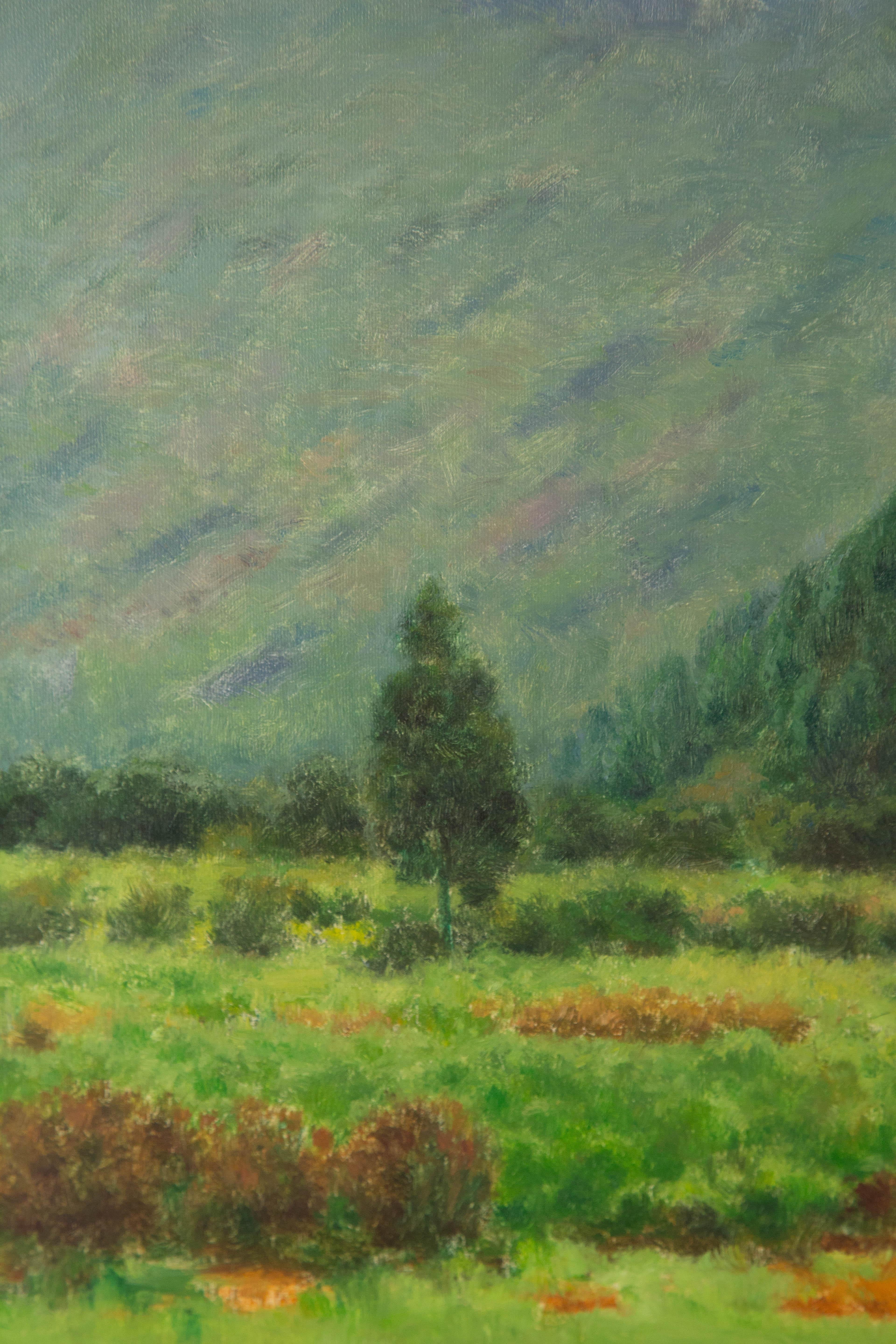 YueHui Zhang Landscape Original Oil On Canvas 