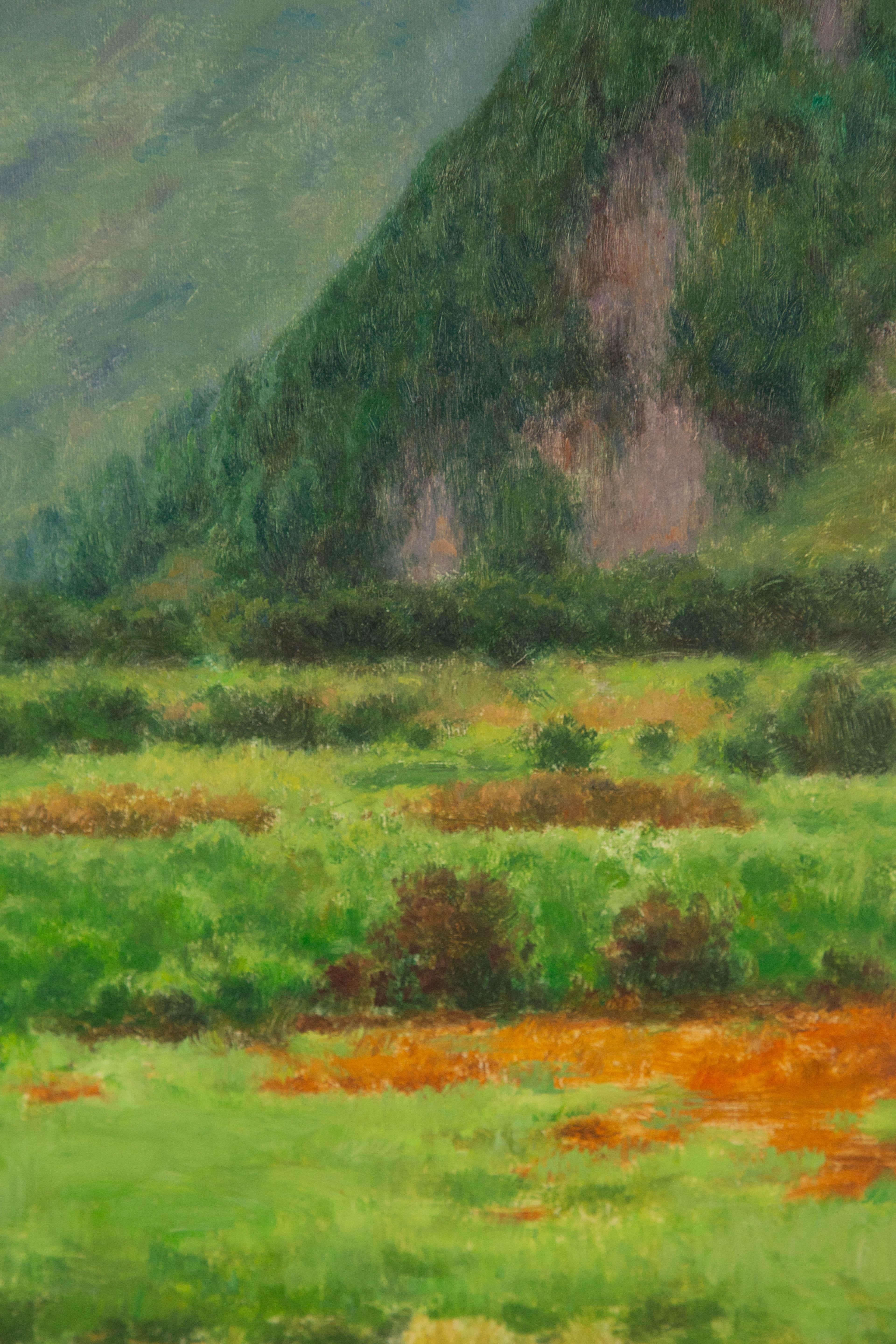 YueHui Zhang Landscape Original Oil On Canvas 