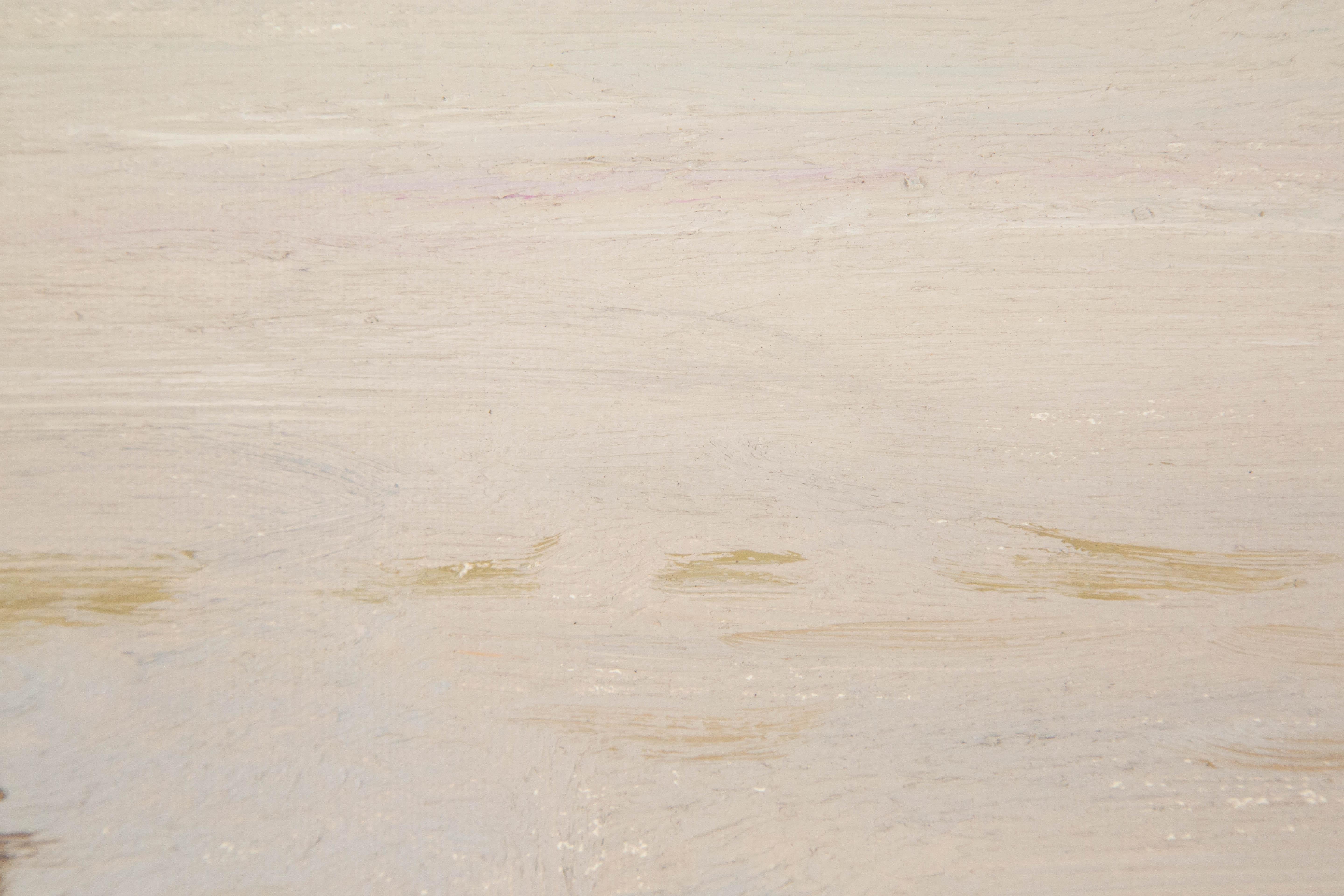 YueHui Zhang Wasserlandschaft Original Öl auf Leinwand 