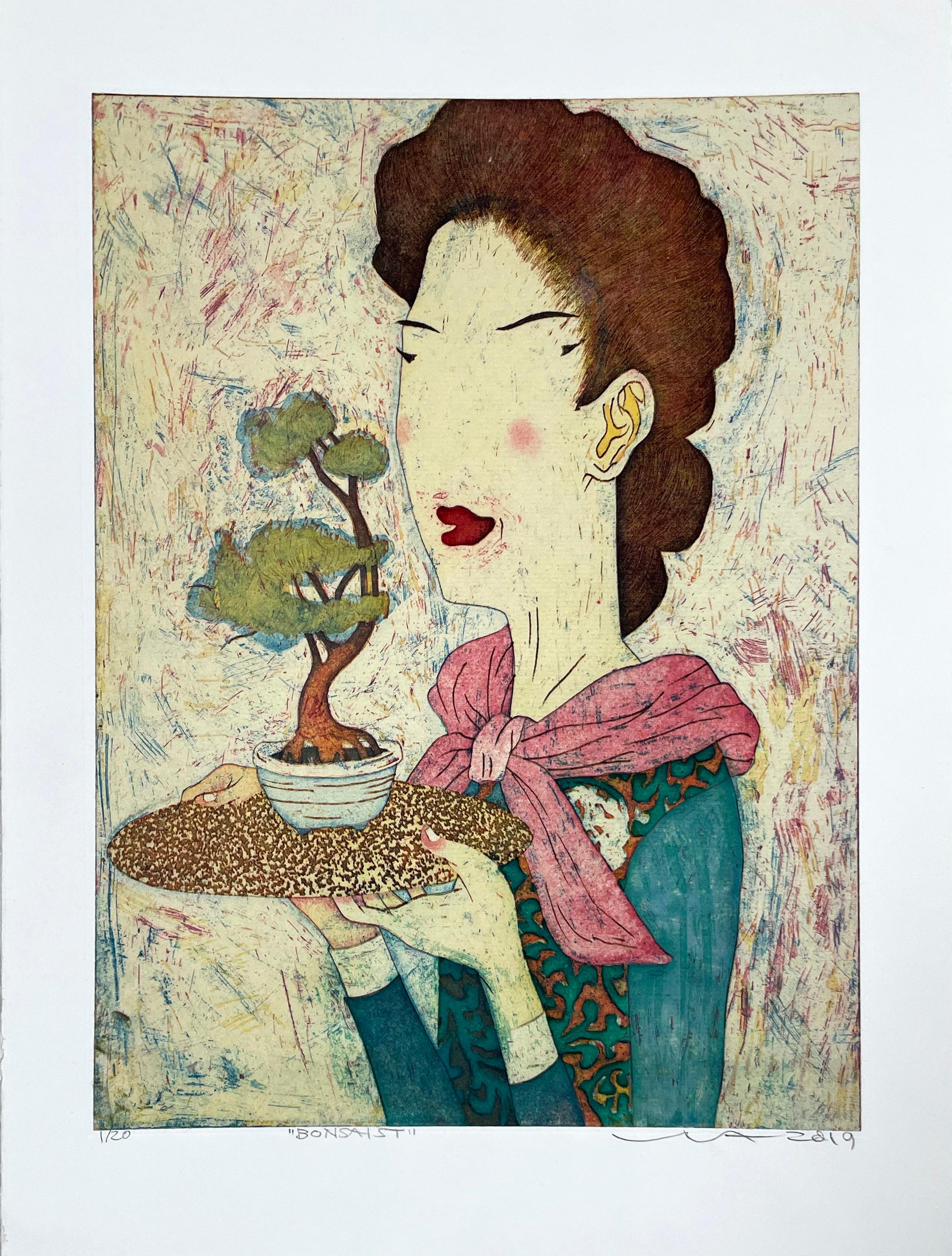 Bonsaista - Print di Yuji Hiratsuka