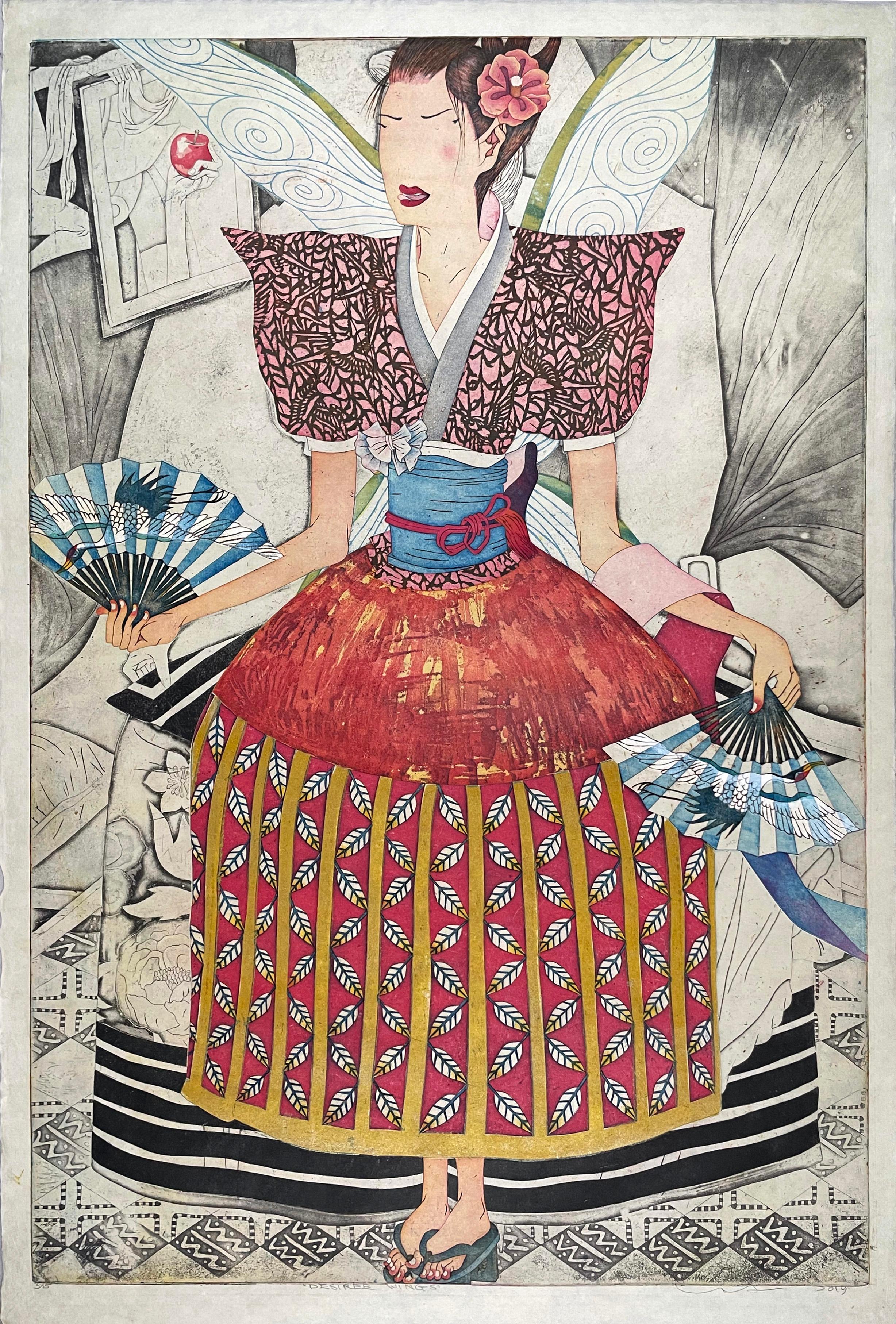 Desiree Wings, by Yuji Hiratsuka For Sale 1