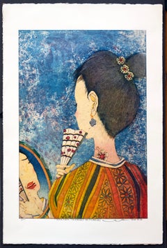 Fan Art, In Front of Mirror, by Yuji Hiratsuka