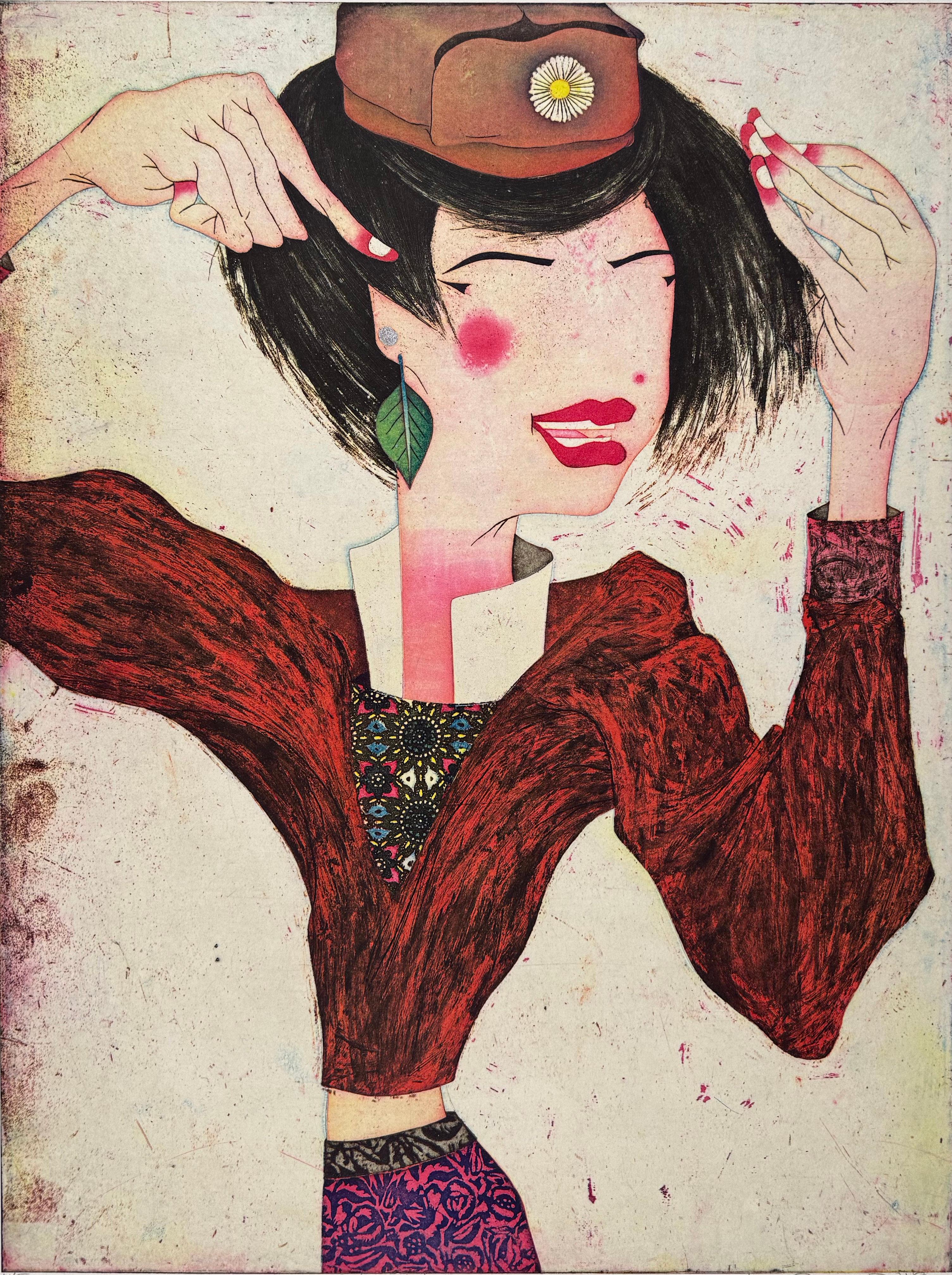 Portrait Print de Yuji Hiratsuka - Fashionista