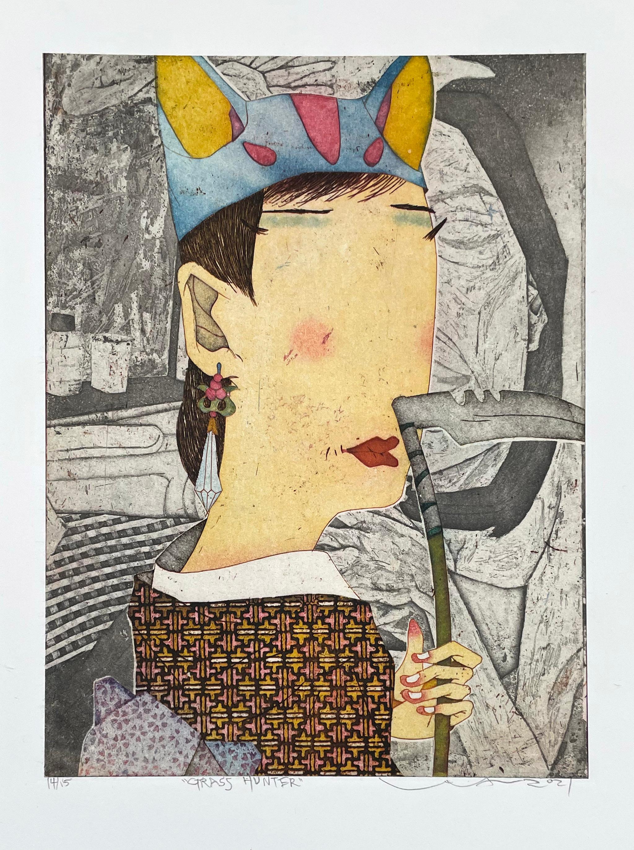 Grass Hunter, by Yuji Hiratsuka For Sale 1