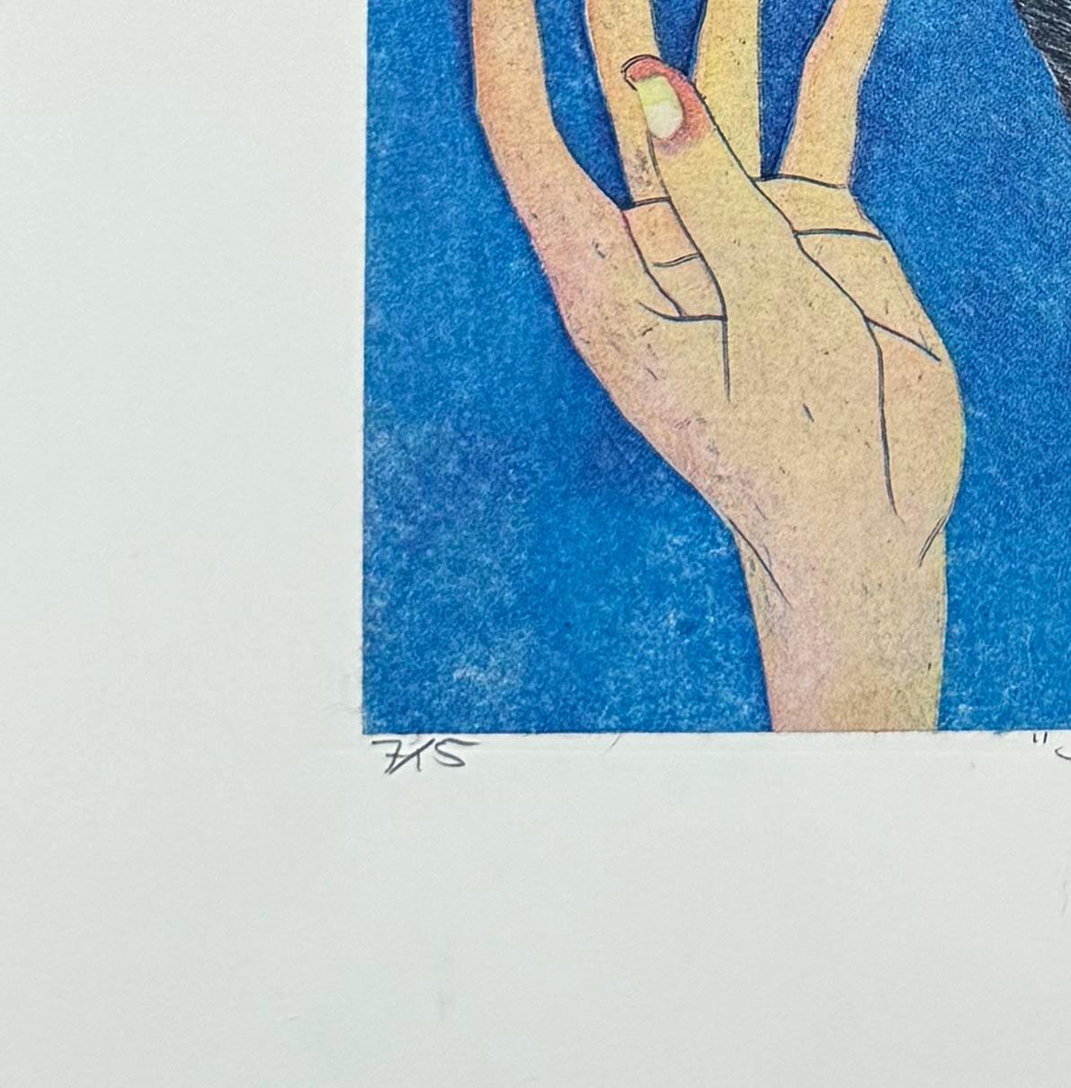 Juggling - Contemporary Print by Yuji Hiratsuka