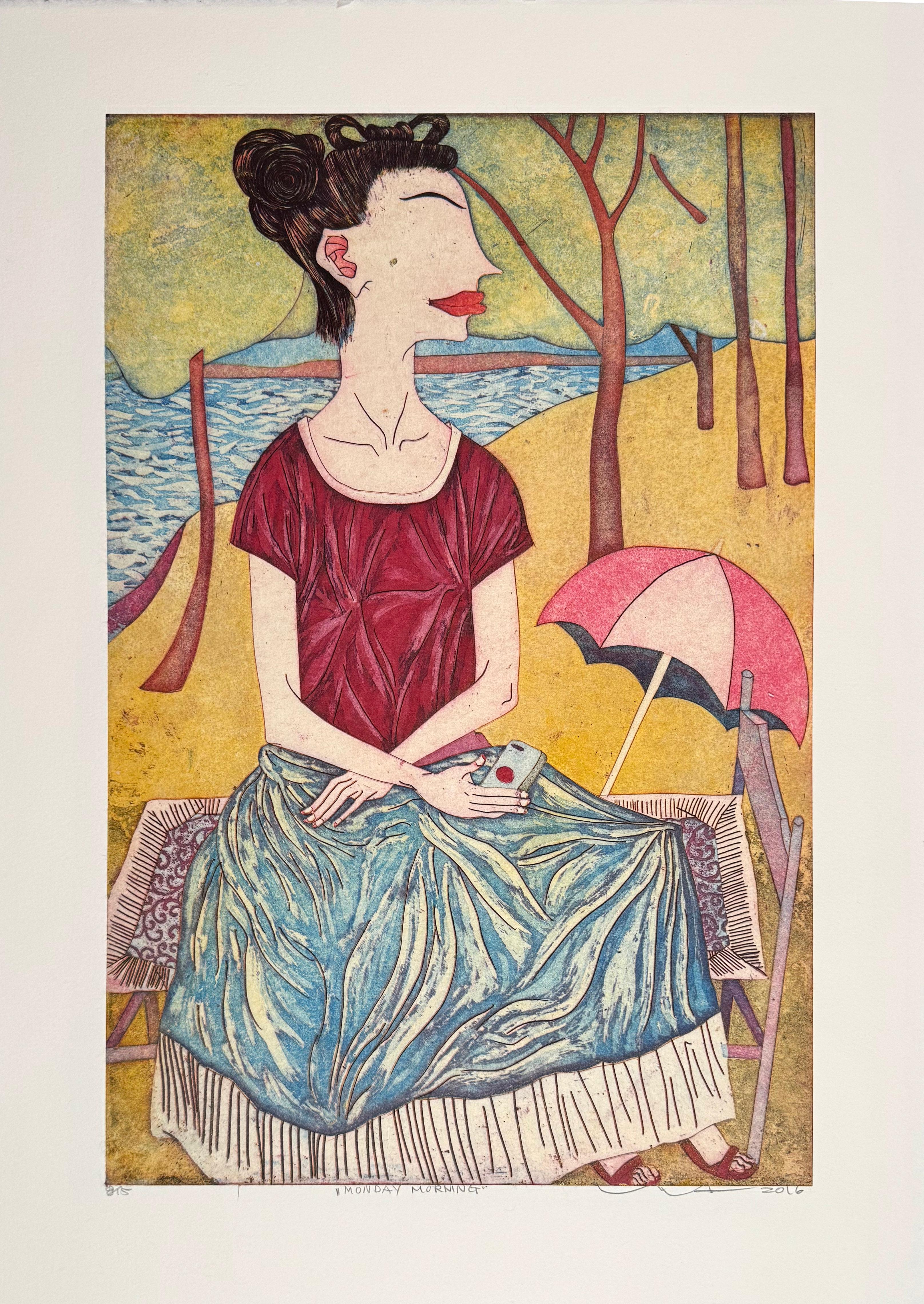 Lunes por la mañana, por Yuji Hiratsuka en venta 1