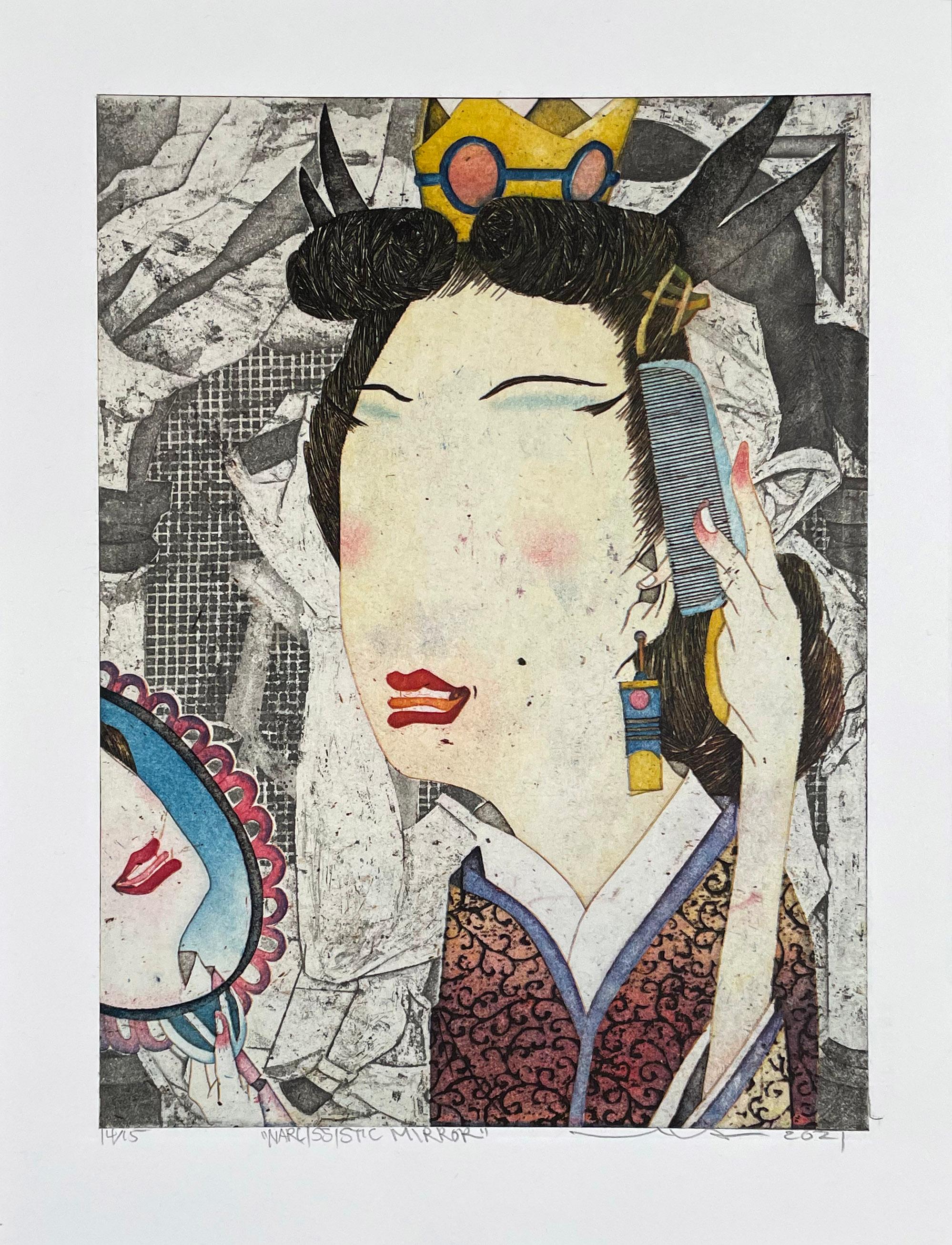 Miroir narcississiste, par Yuji Hiratsuka en vente 2