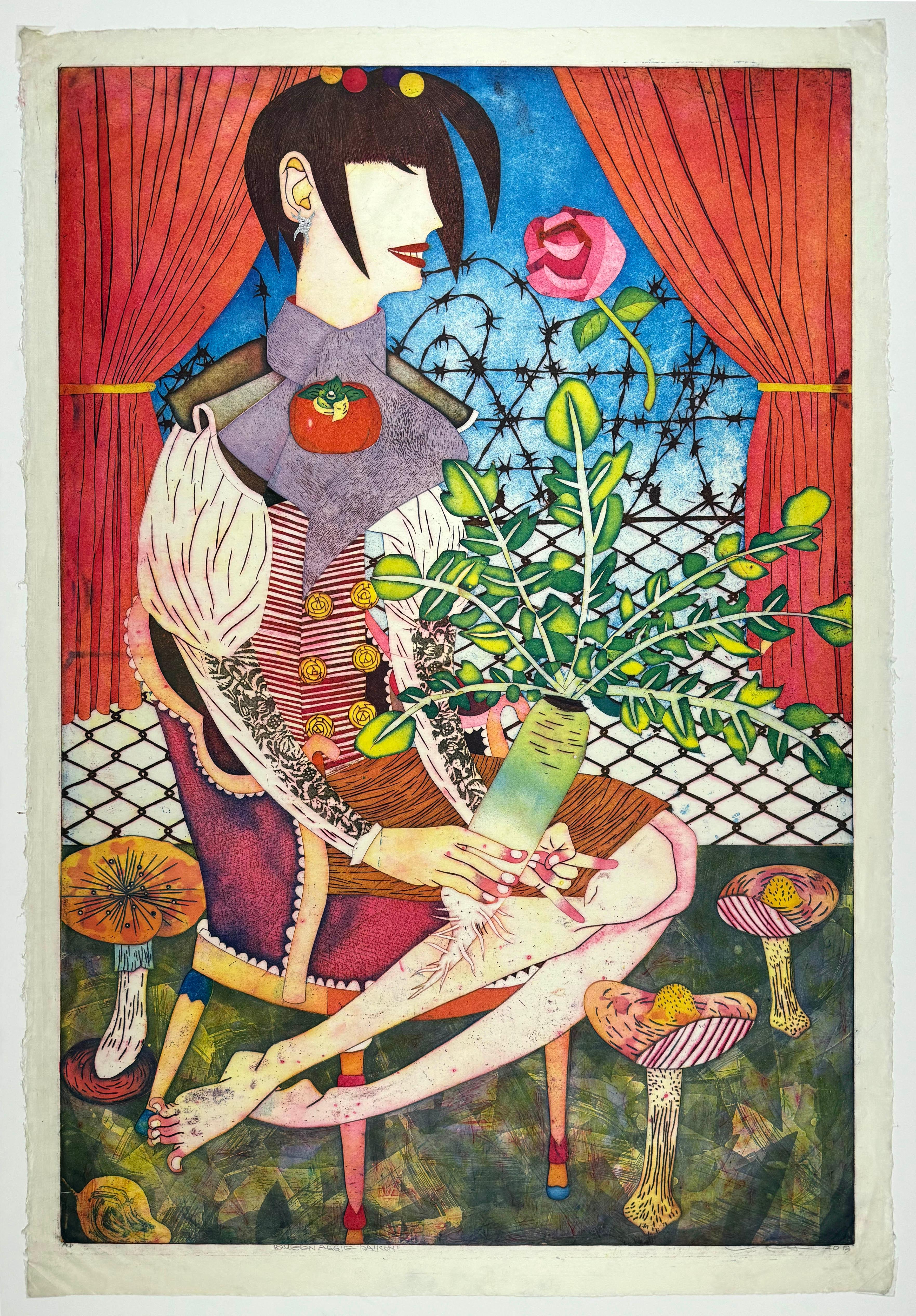 Queen Aggie Daikon, by Yuji Hiratsuka For Sale 1