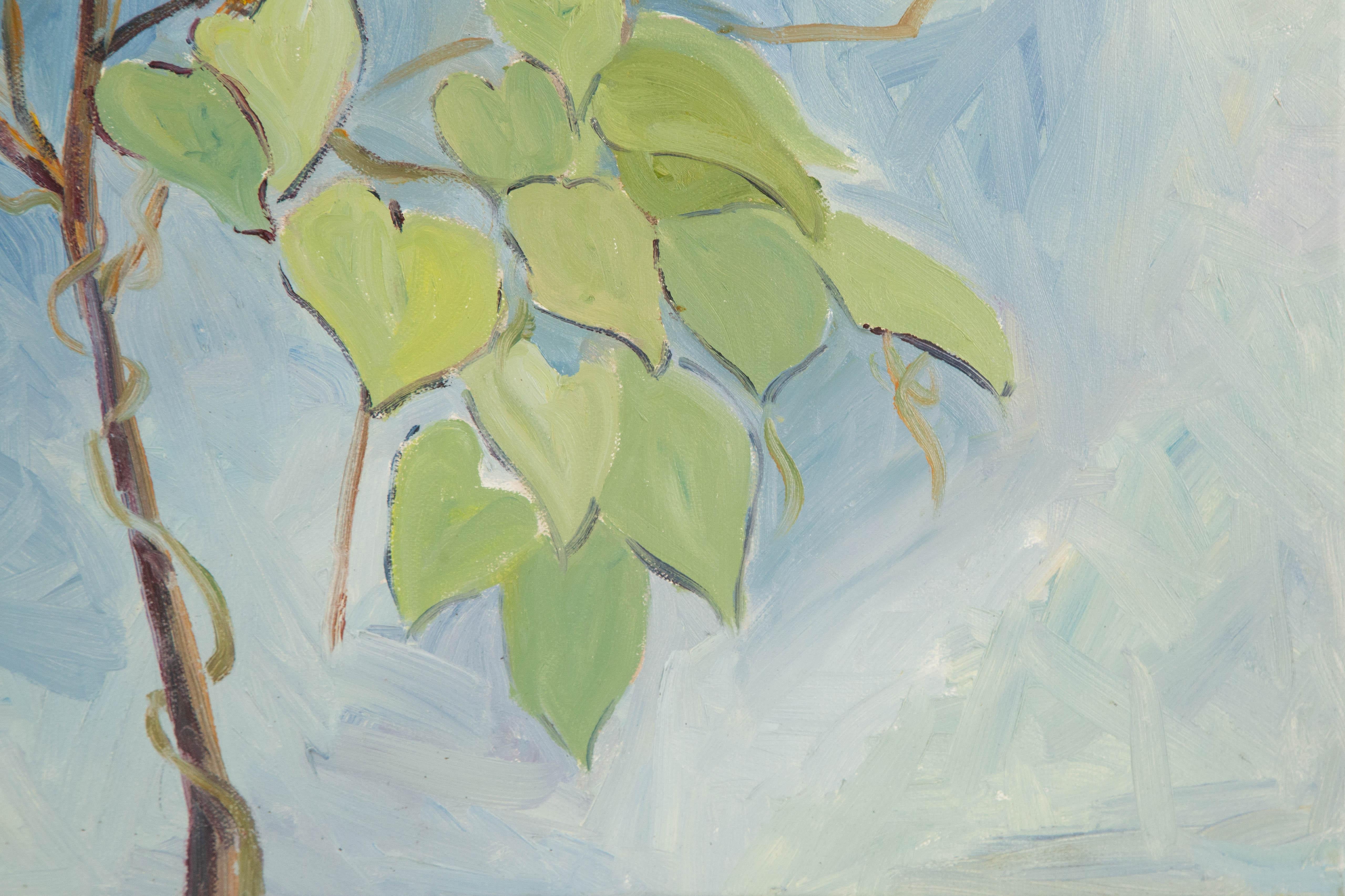 Yujun Tan Floral Original Oil On Canvas 